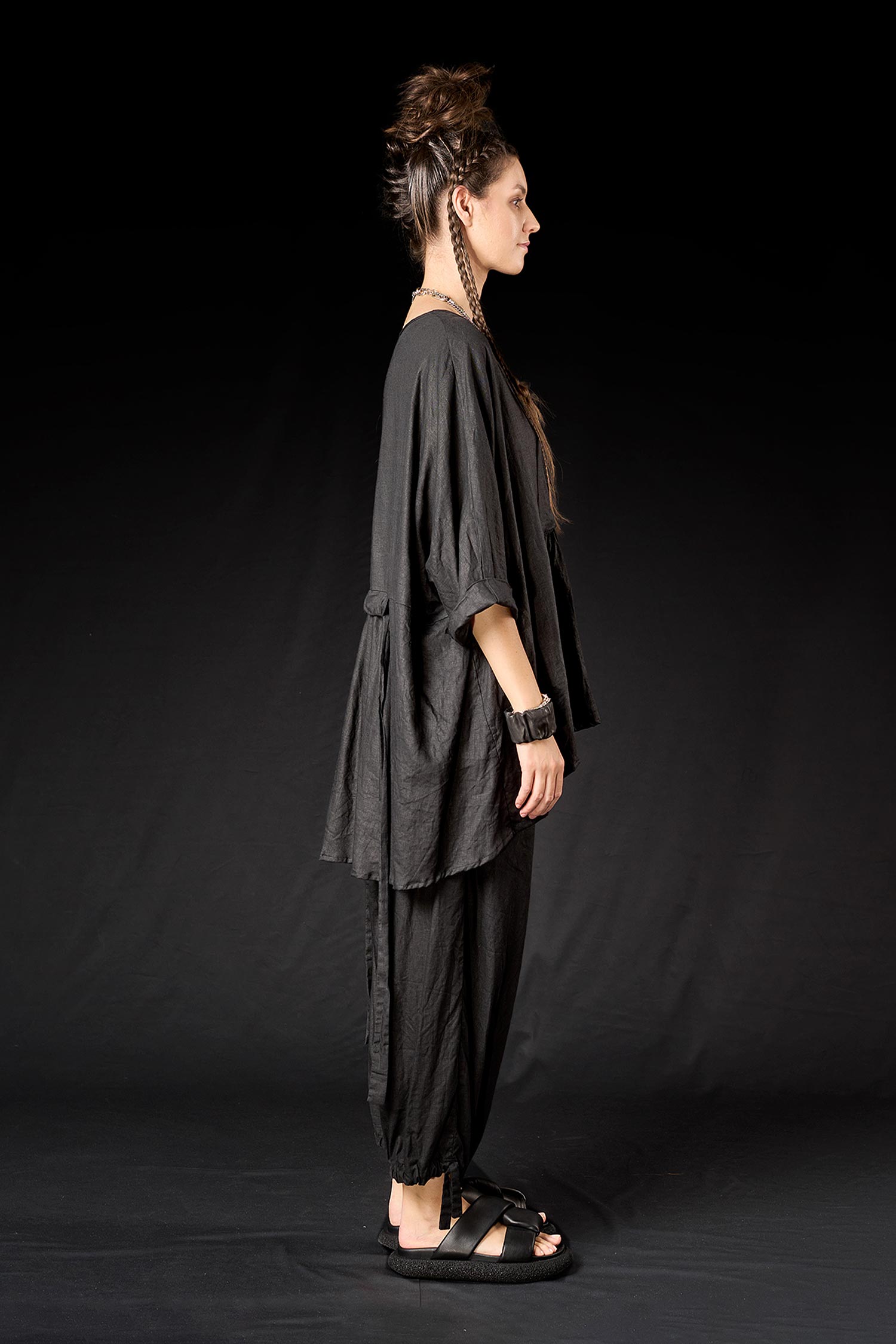 Oversize Shirt - Schwarz - Rania