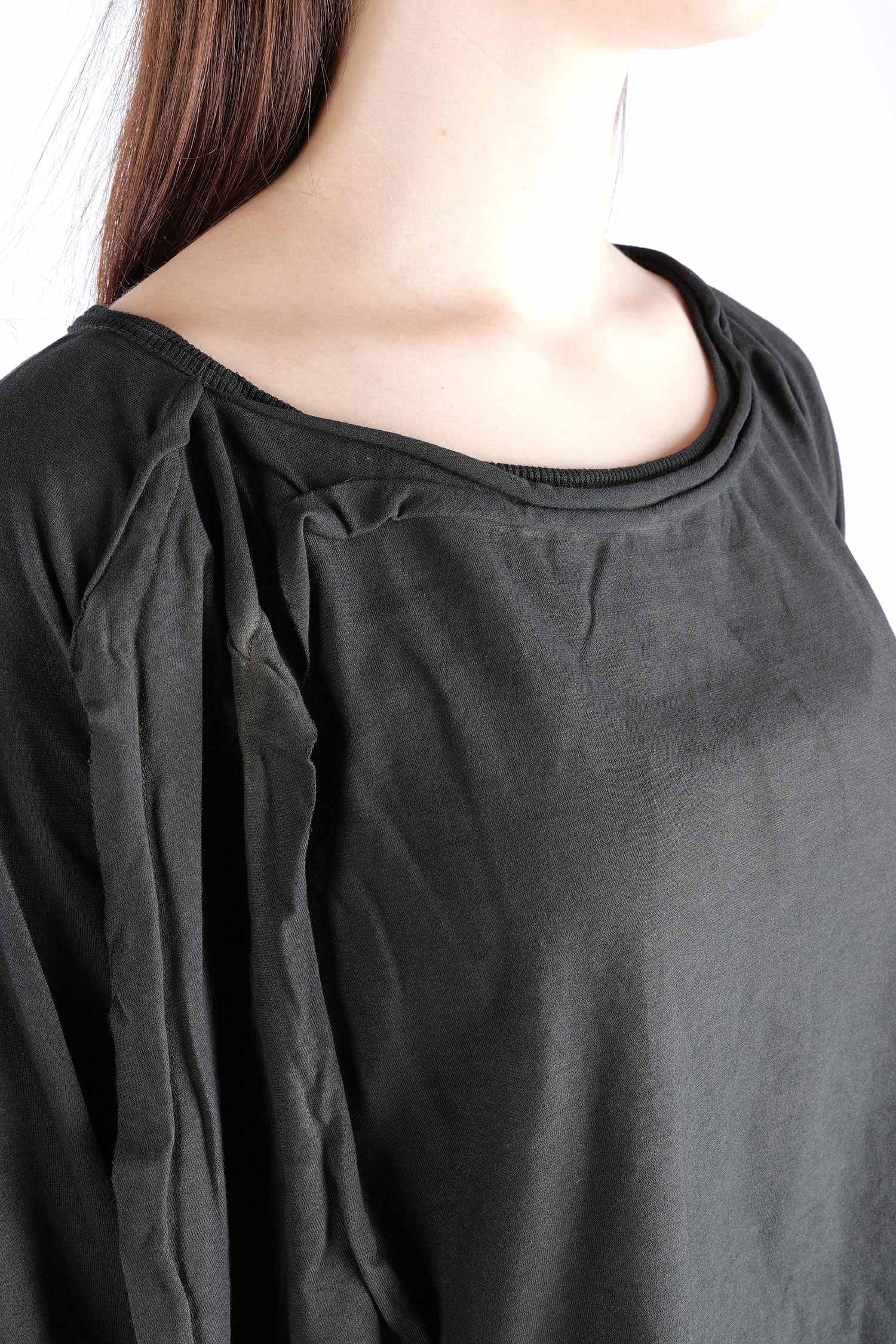 Oversize Jerseypullover - Black cloud - 2262560506