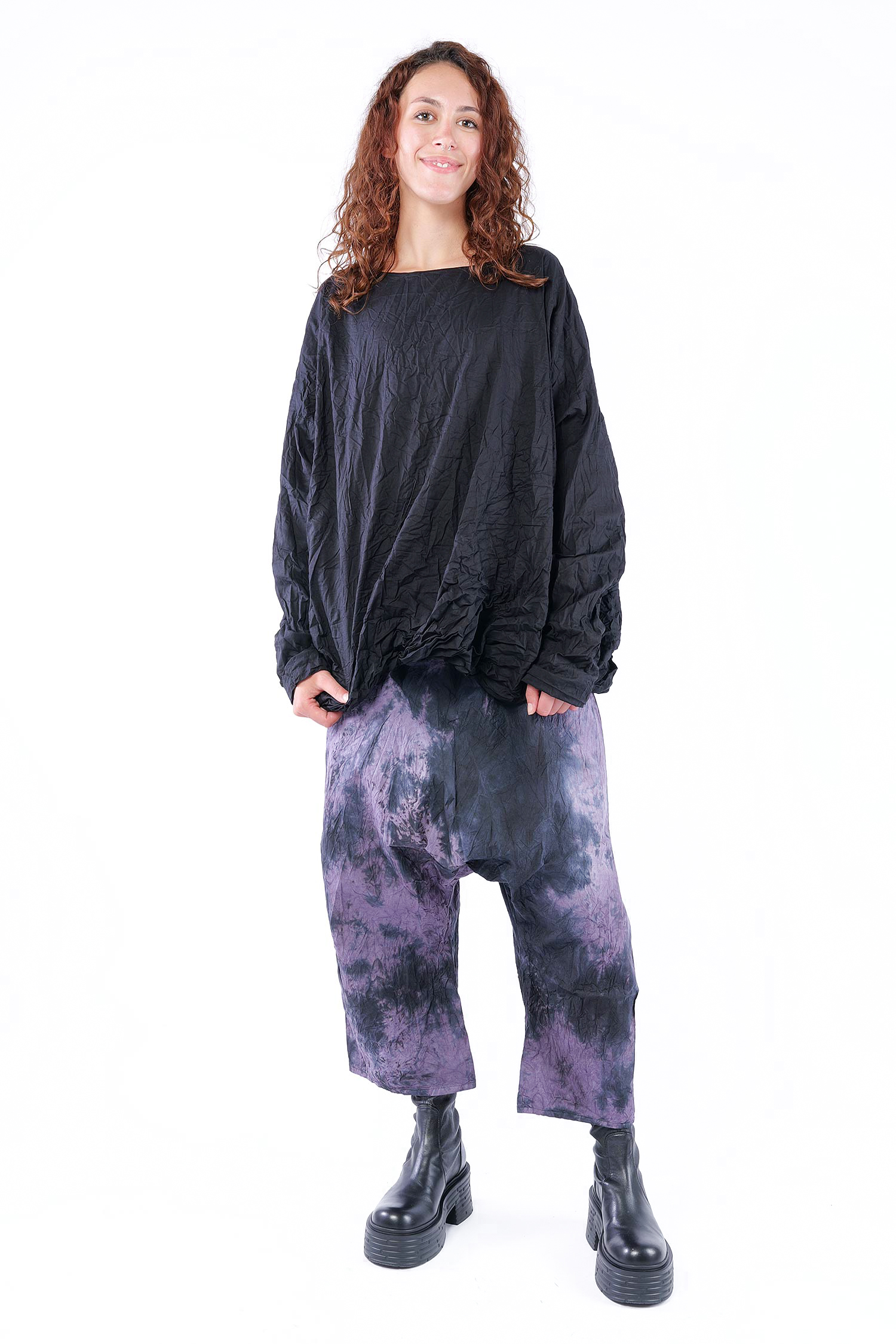 Oversize Pullover - Schwarz - Wundklar