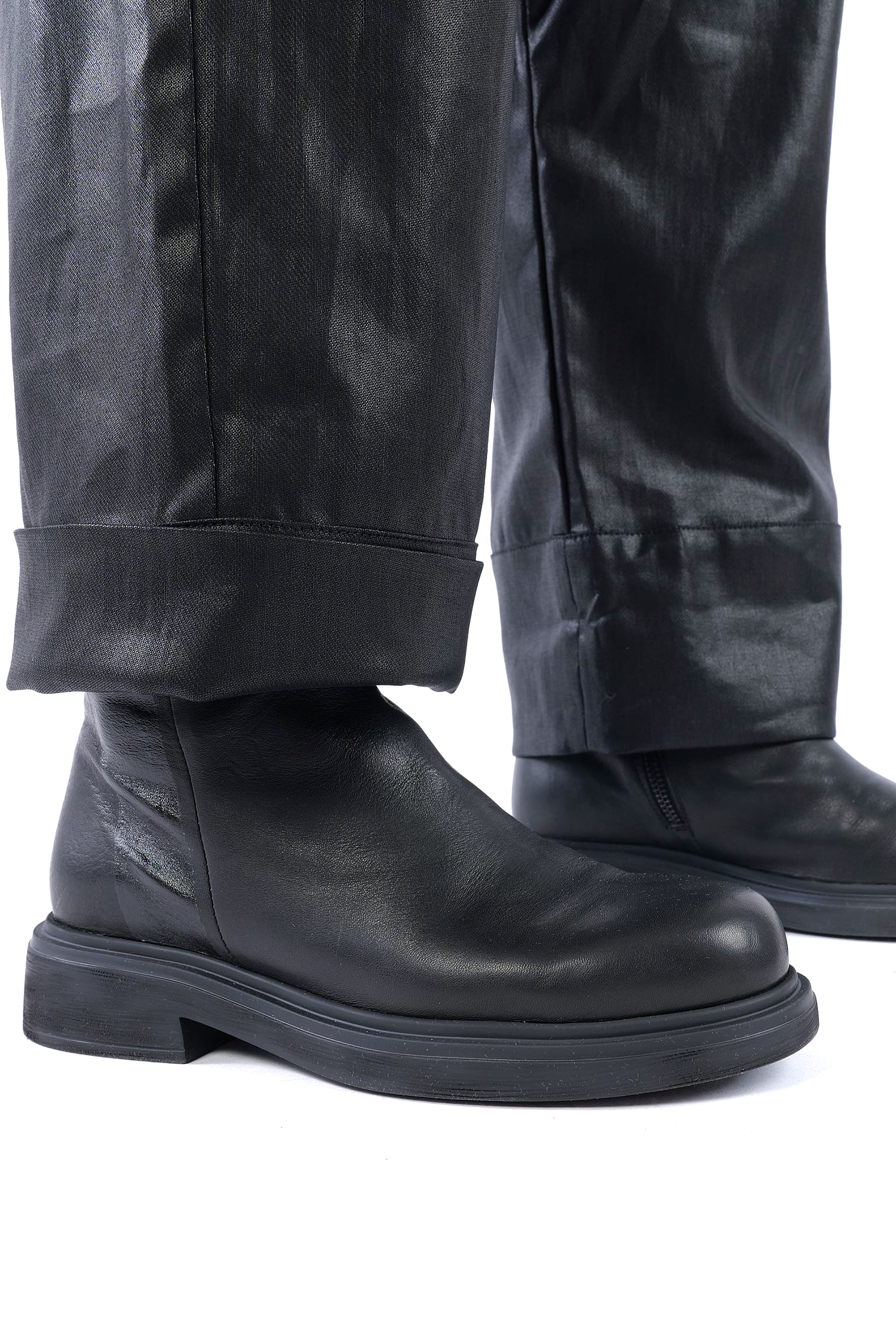 Coated pants - Black coated - Ollo
