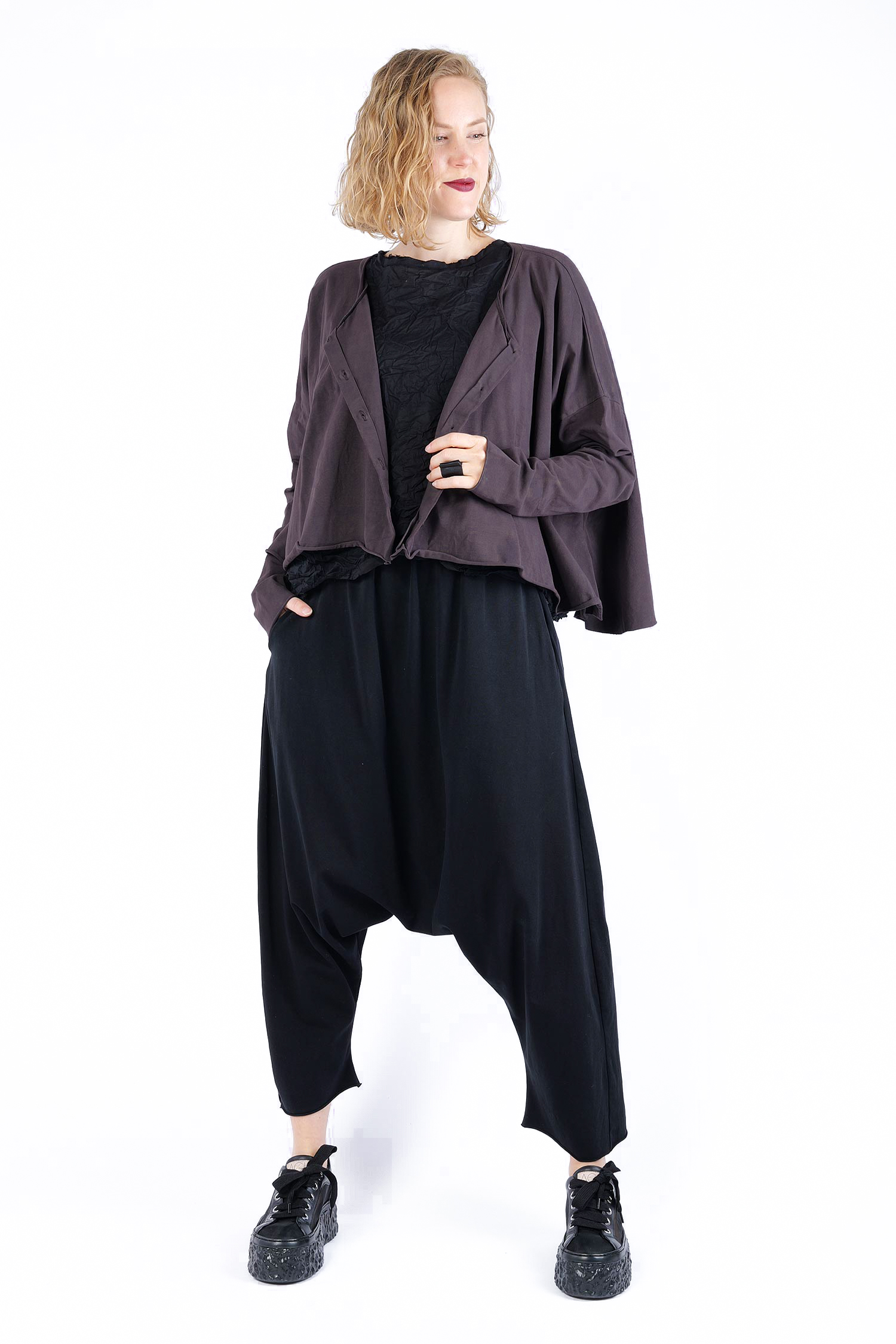 Oversize Jerseyjacke - Ritter - Soulviel