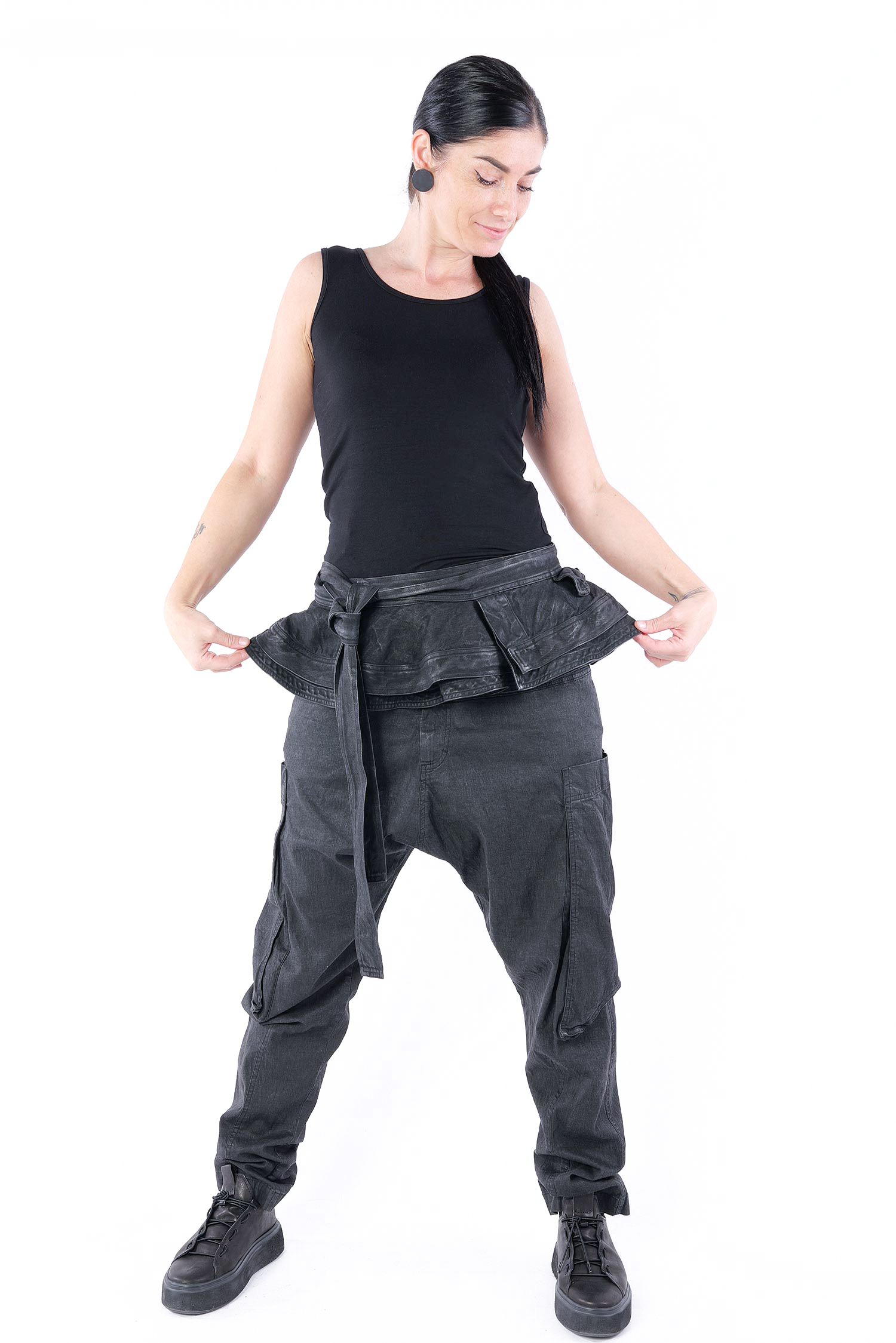 Gerüschter Cacheur - Black gloss - 2251035309