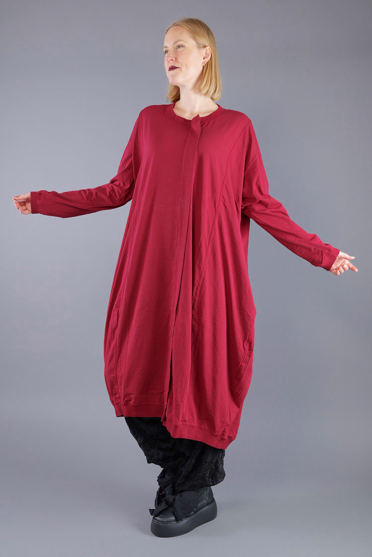 Jersey dress - Lava - 2263260907