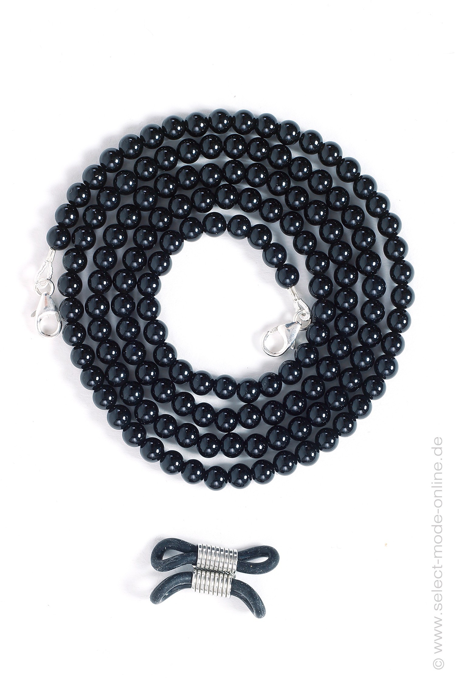 Glasses chain & Necklace - shiny onyx