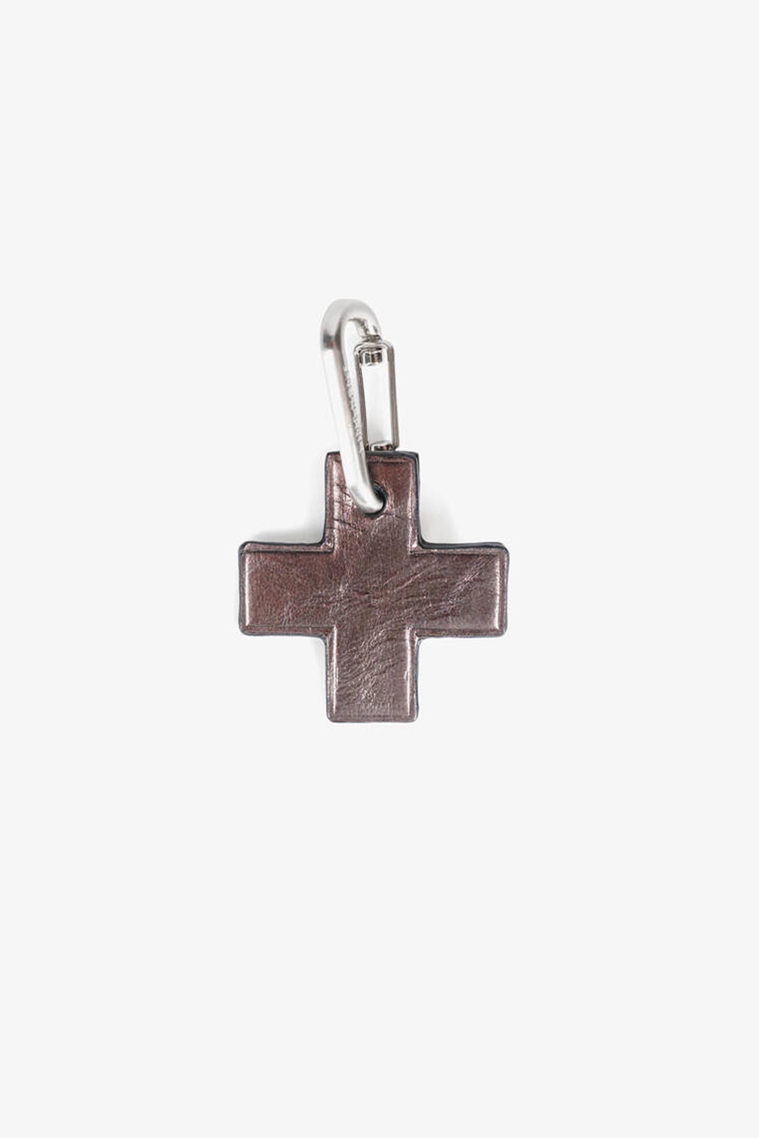 Plus Charm Anhänger - Metallic Dark Anthra - BAG CHARM ed.2