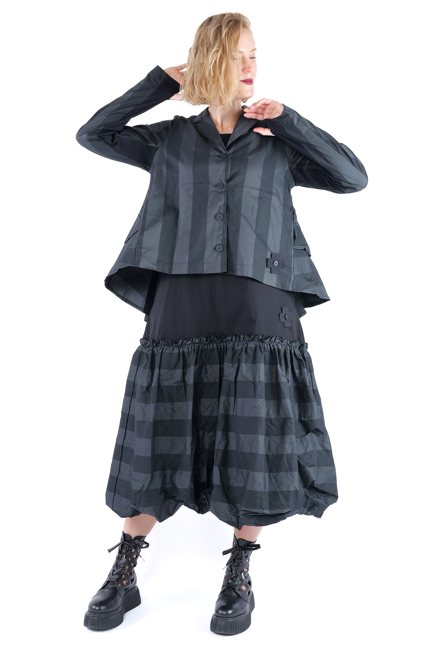 Taftjacke - Widestripe - 8079