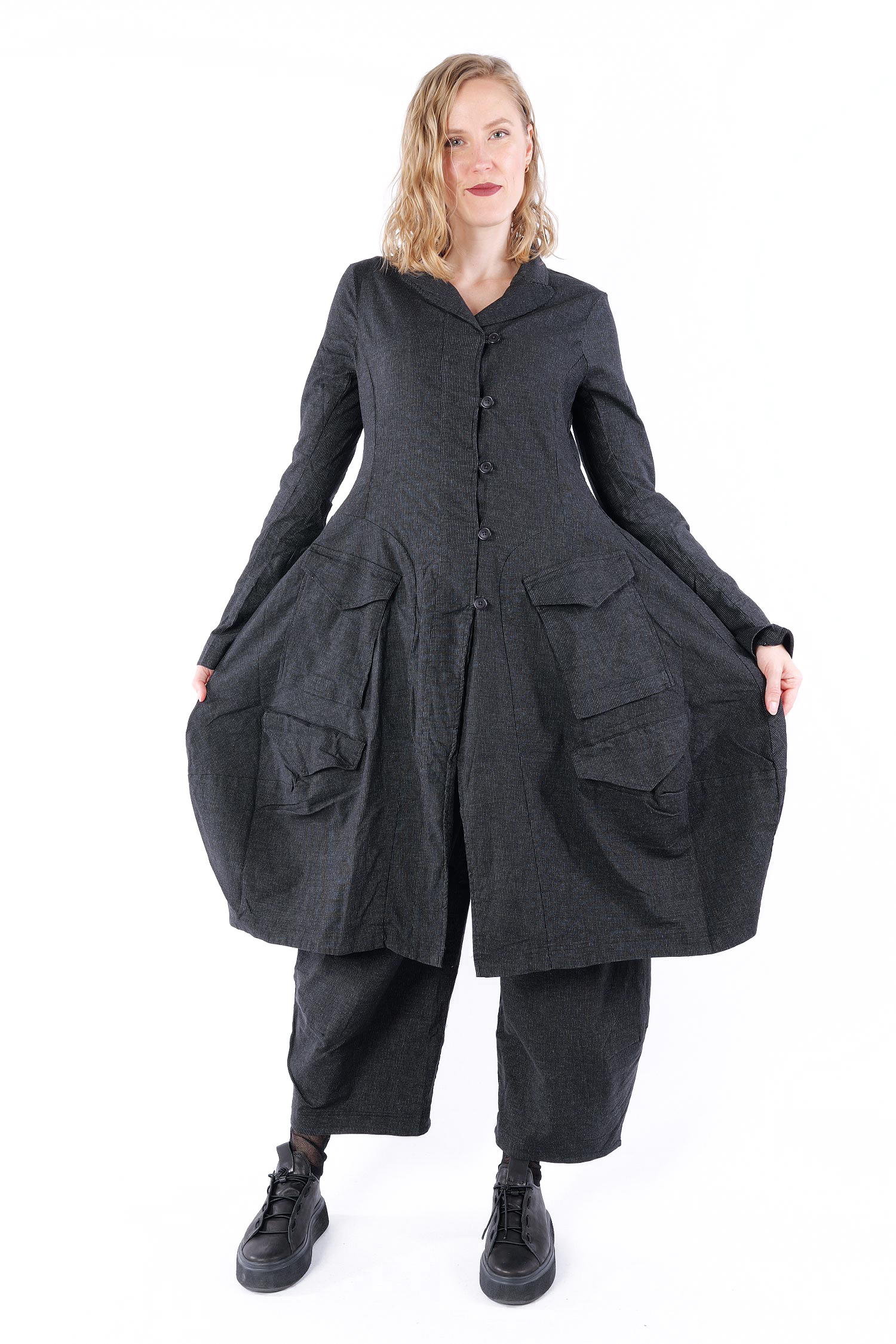 Superstretch Gehrock - Black stripe - 2253411202