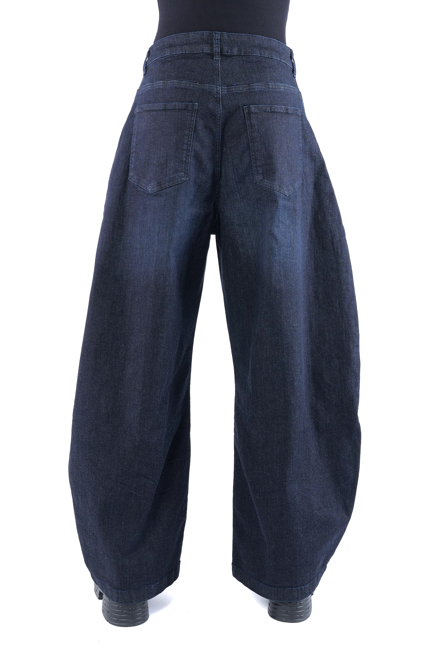 Tulpige Jeanshose - Darkblue - 10018