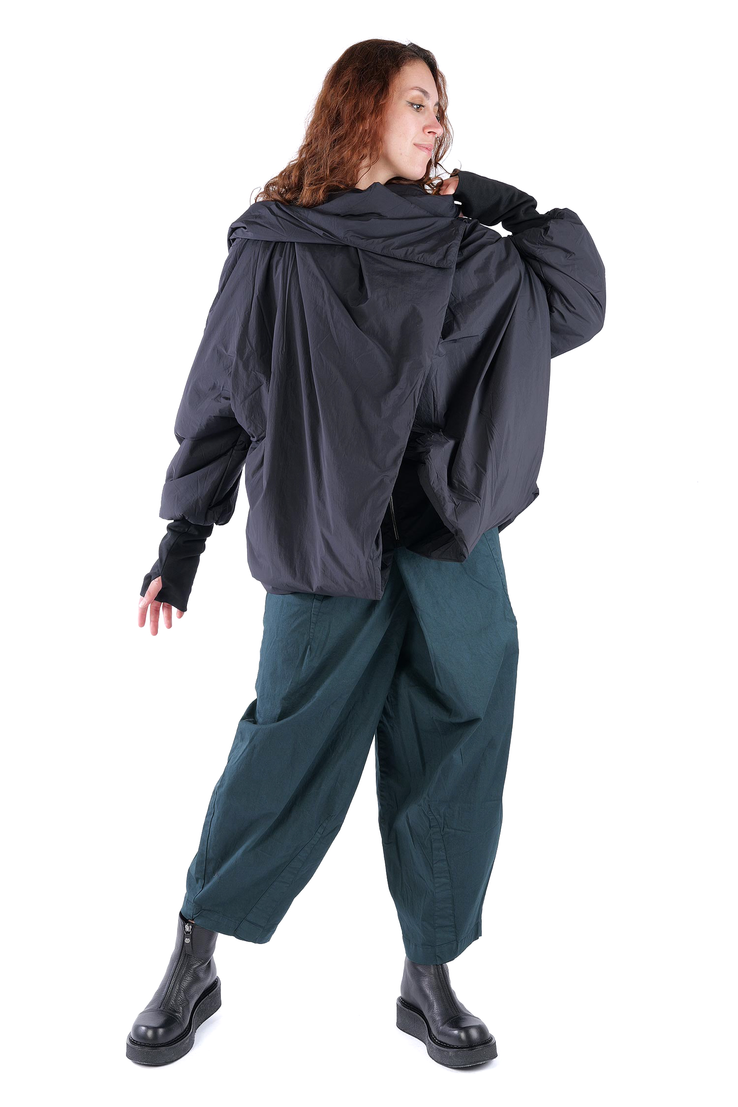Leichte Winterjacke - Schwarz - SX116