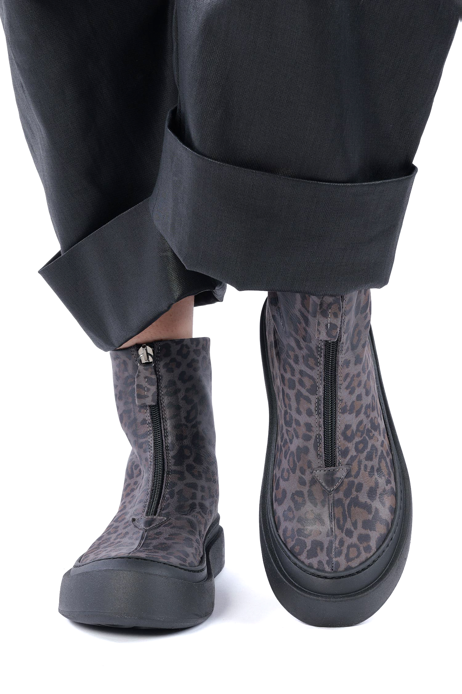 Leo-Boots mit Reißverschluss - Fumo Leopardo - 8283