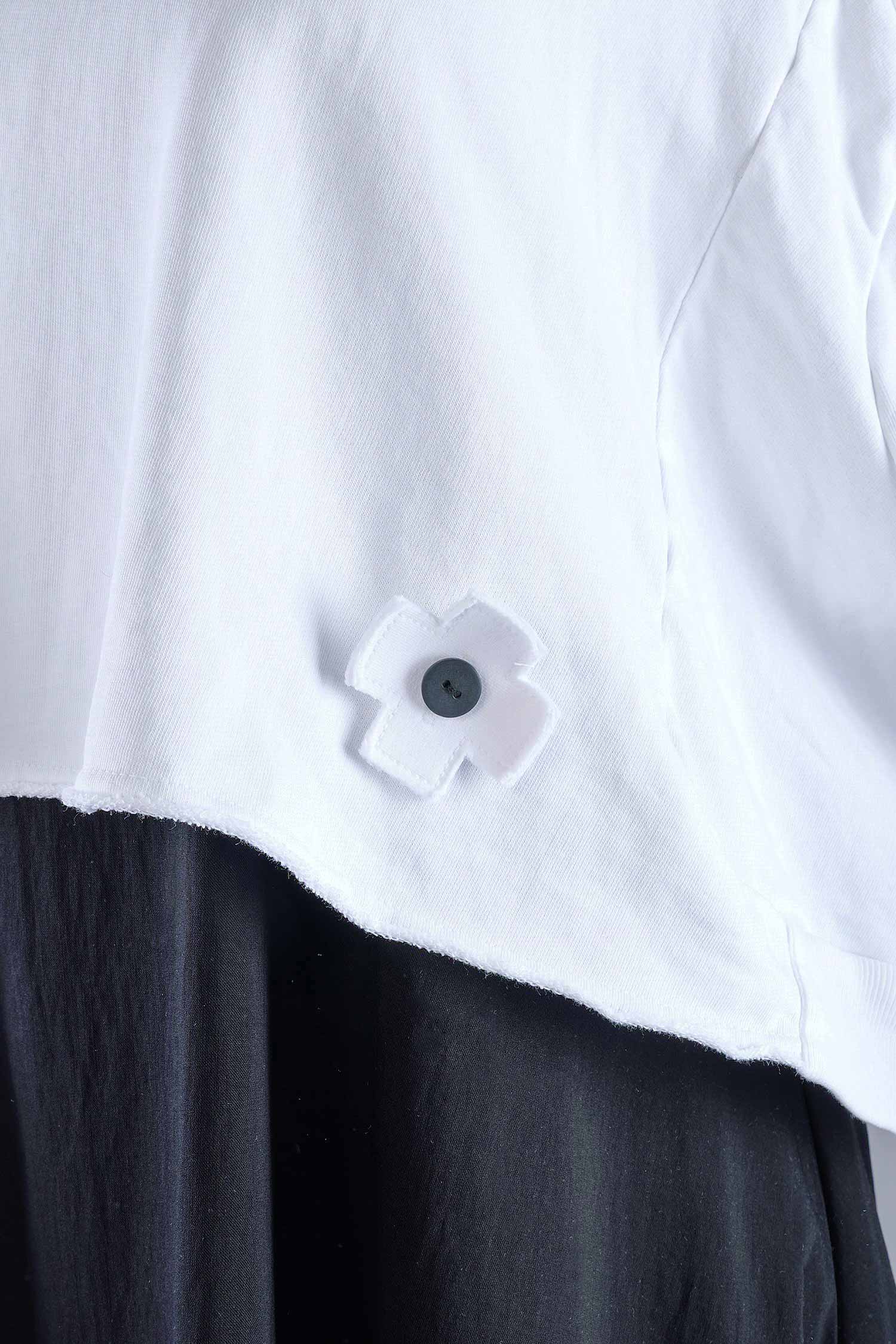 Kurzer Sweater - White UNI - 2101