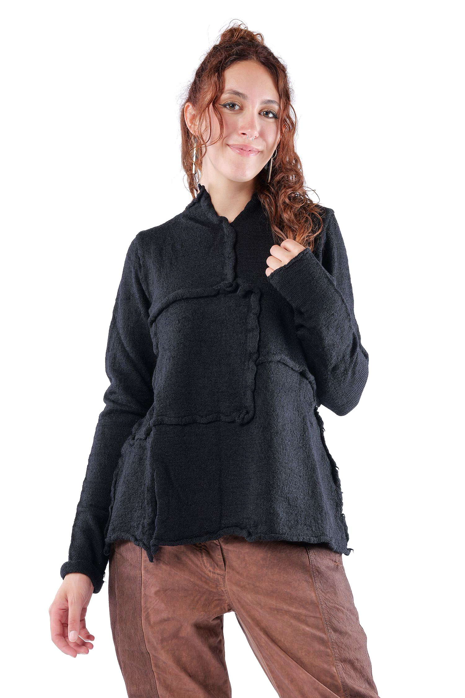Wollpullover - Schwarz - 2263890703