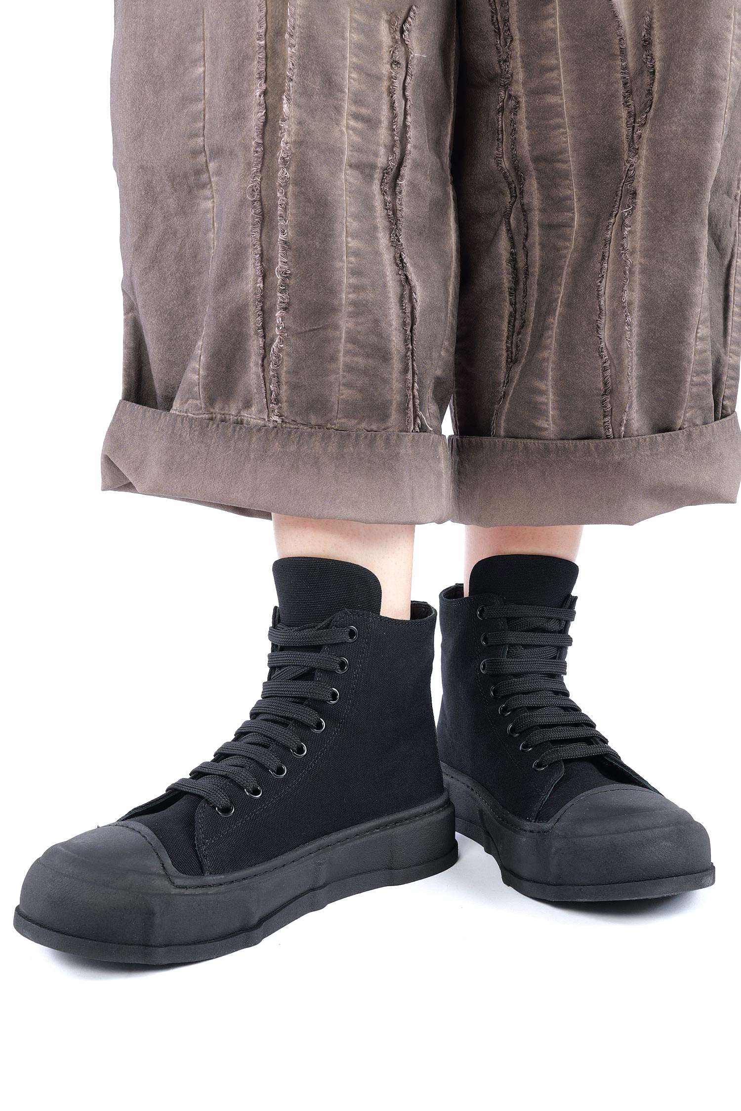 Sneaker mit Pluspatch - Schwarz - 1204