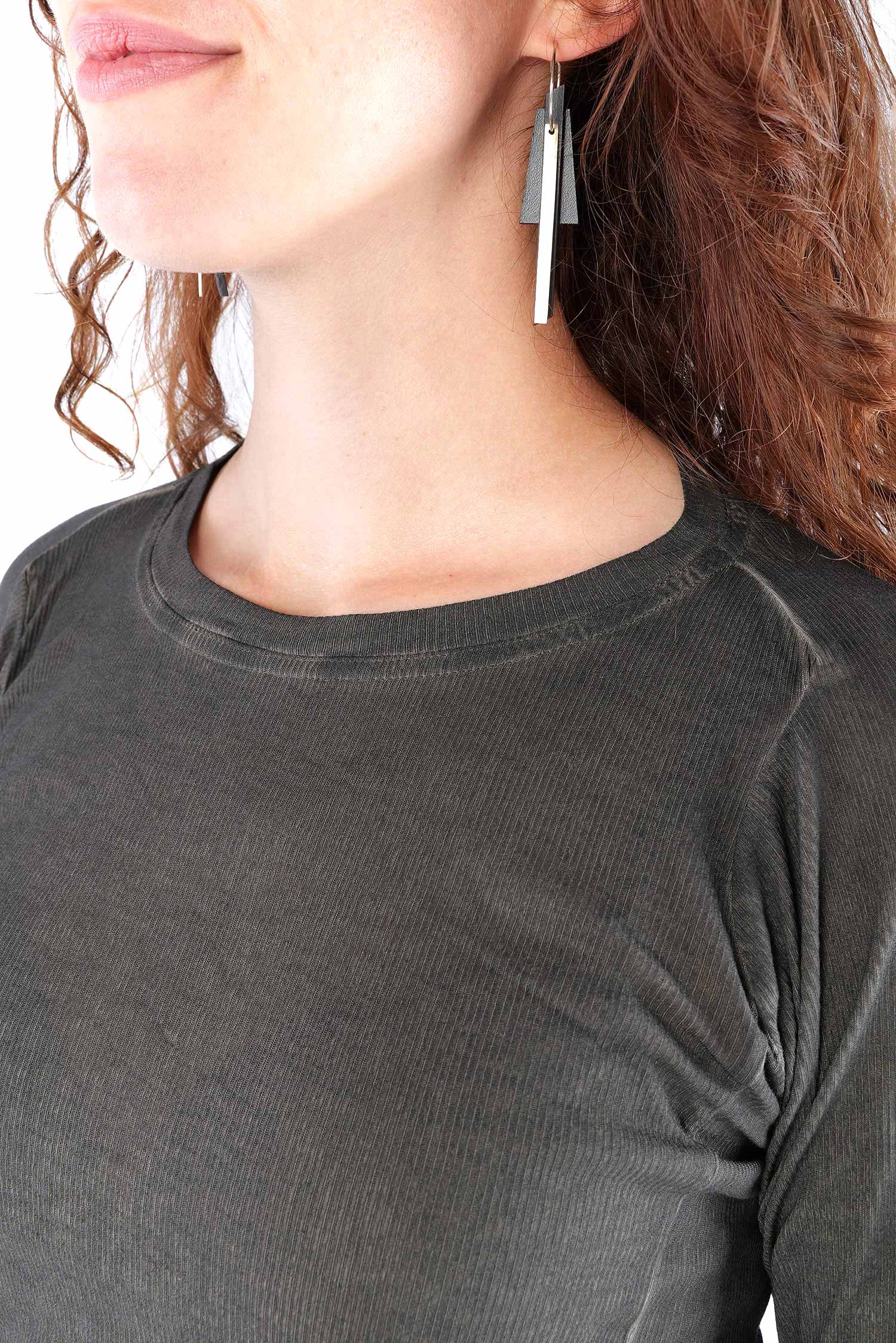 Longsleeve mit Tüll - Black cloud - 2262340503