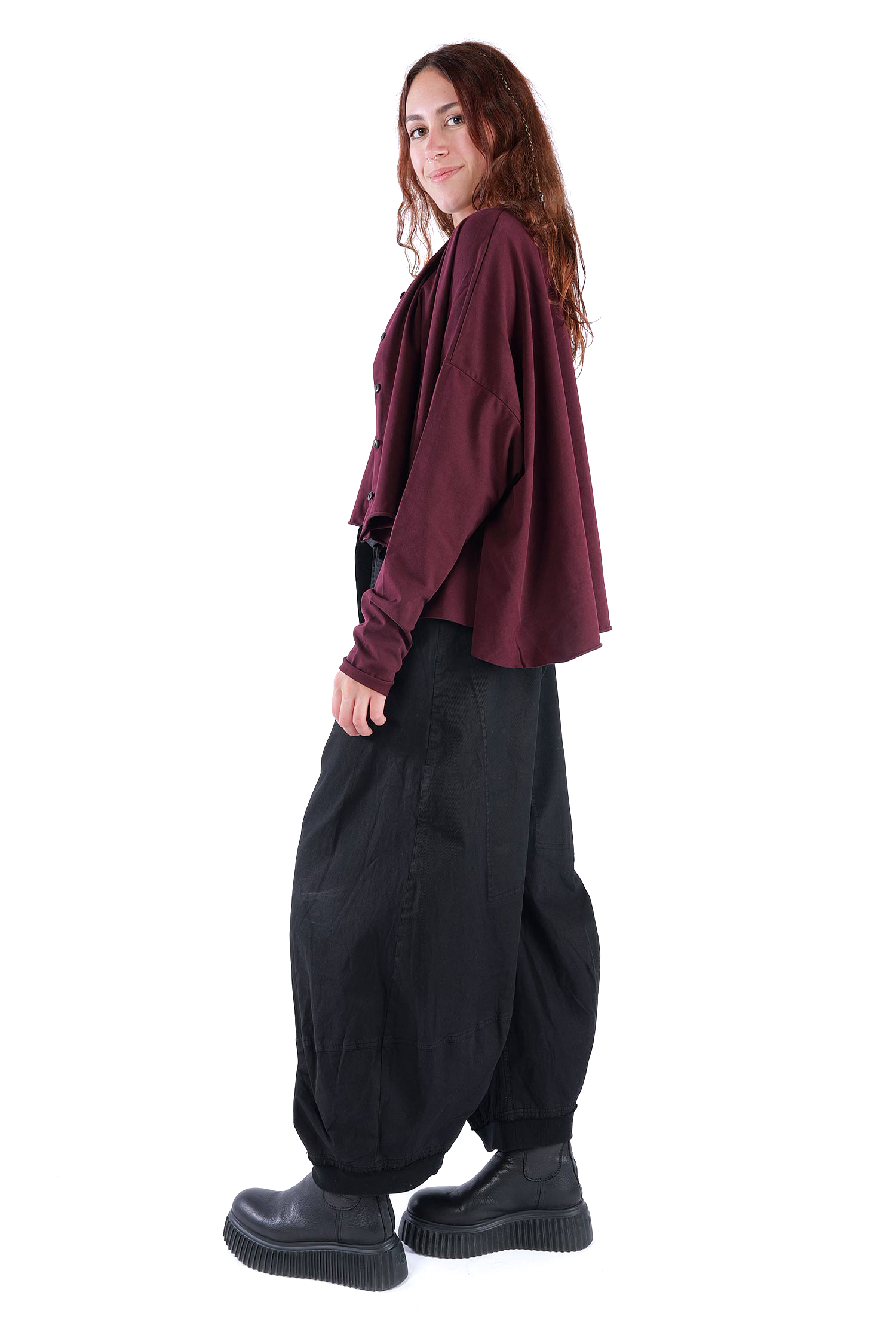 Oversize Jersey Jacke - Hildegard - Soulviel