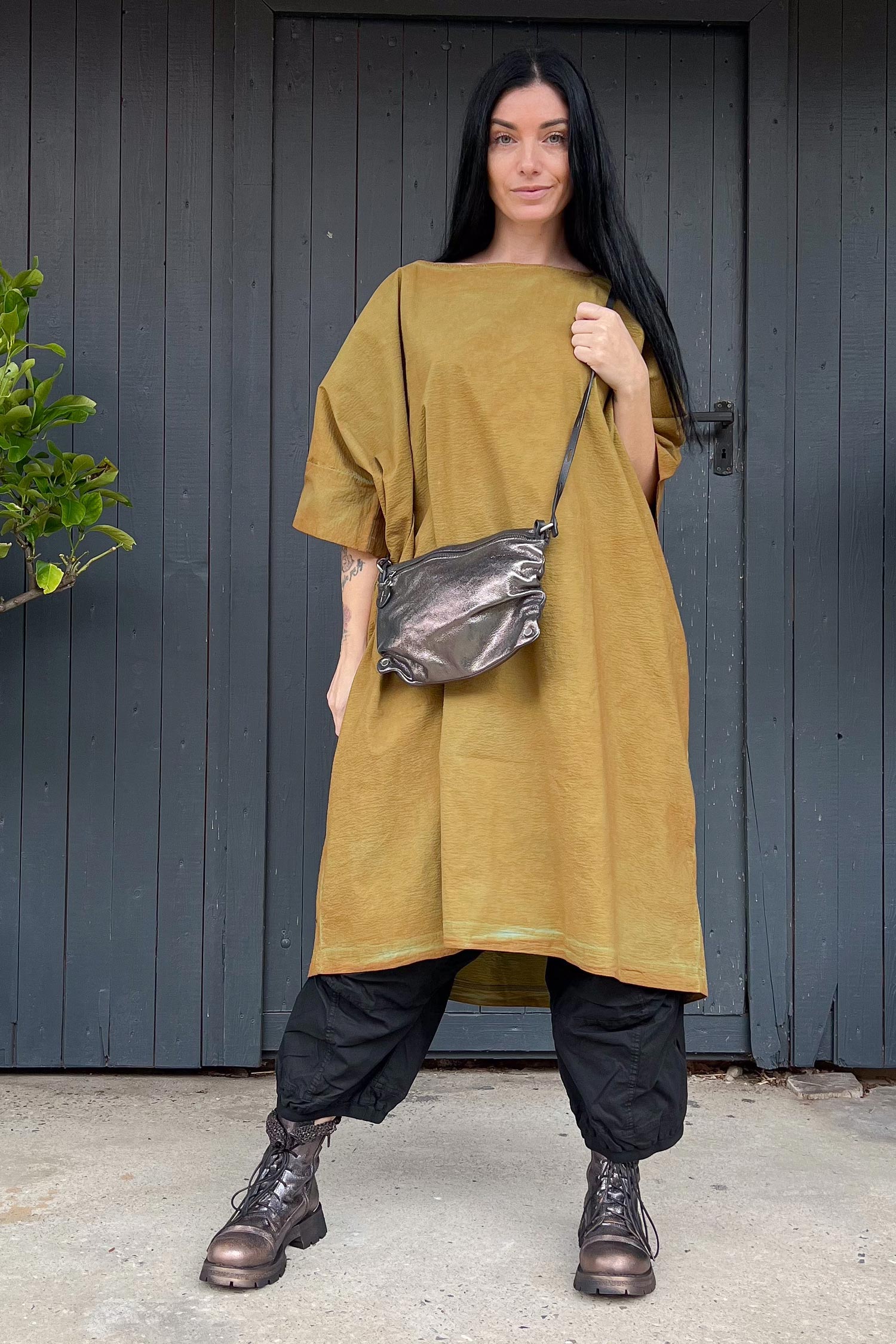 Oversize Kleid - Lagoon cloud - 2252240907