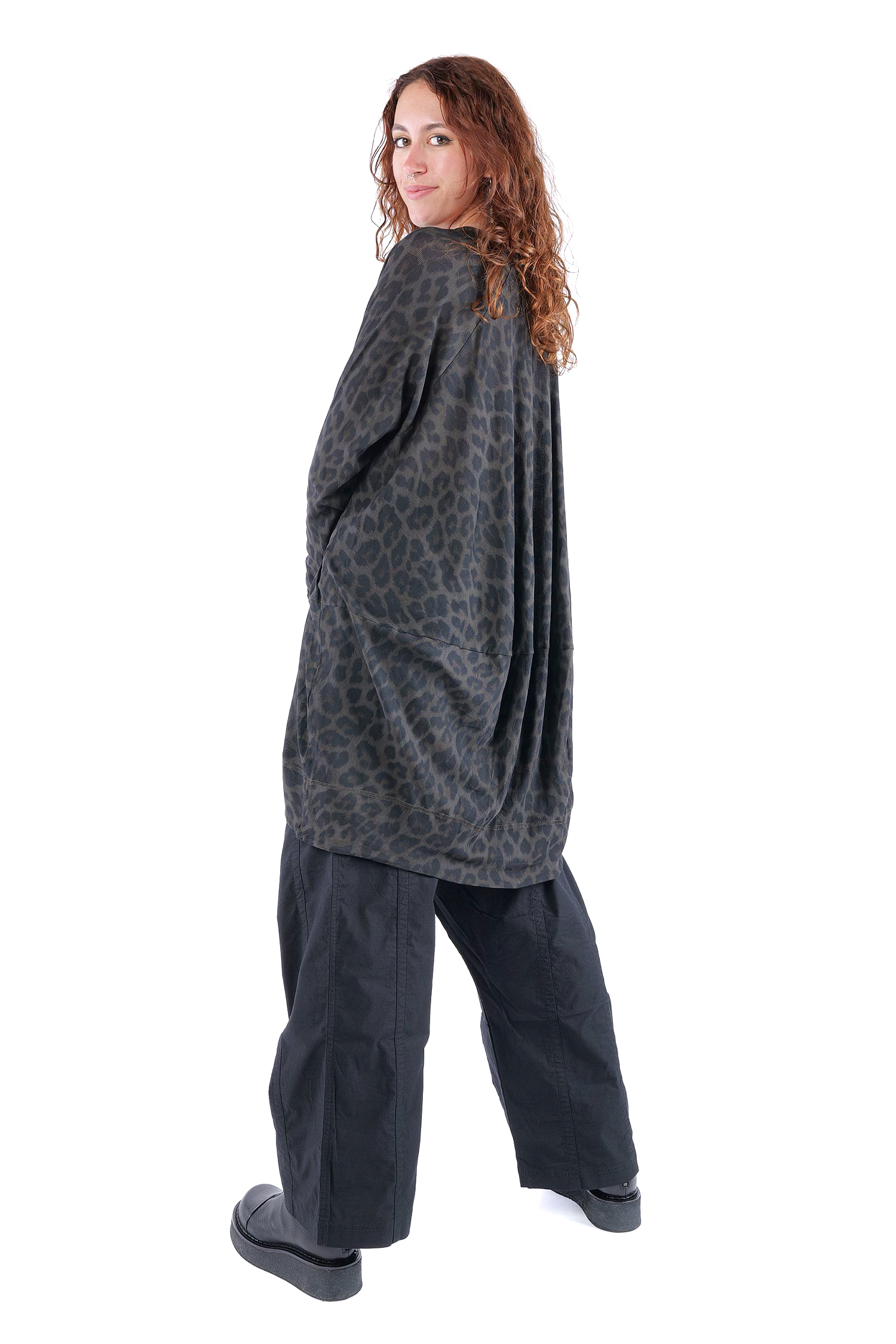 Oversize Tunika - Leo black cloud - 2261140505