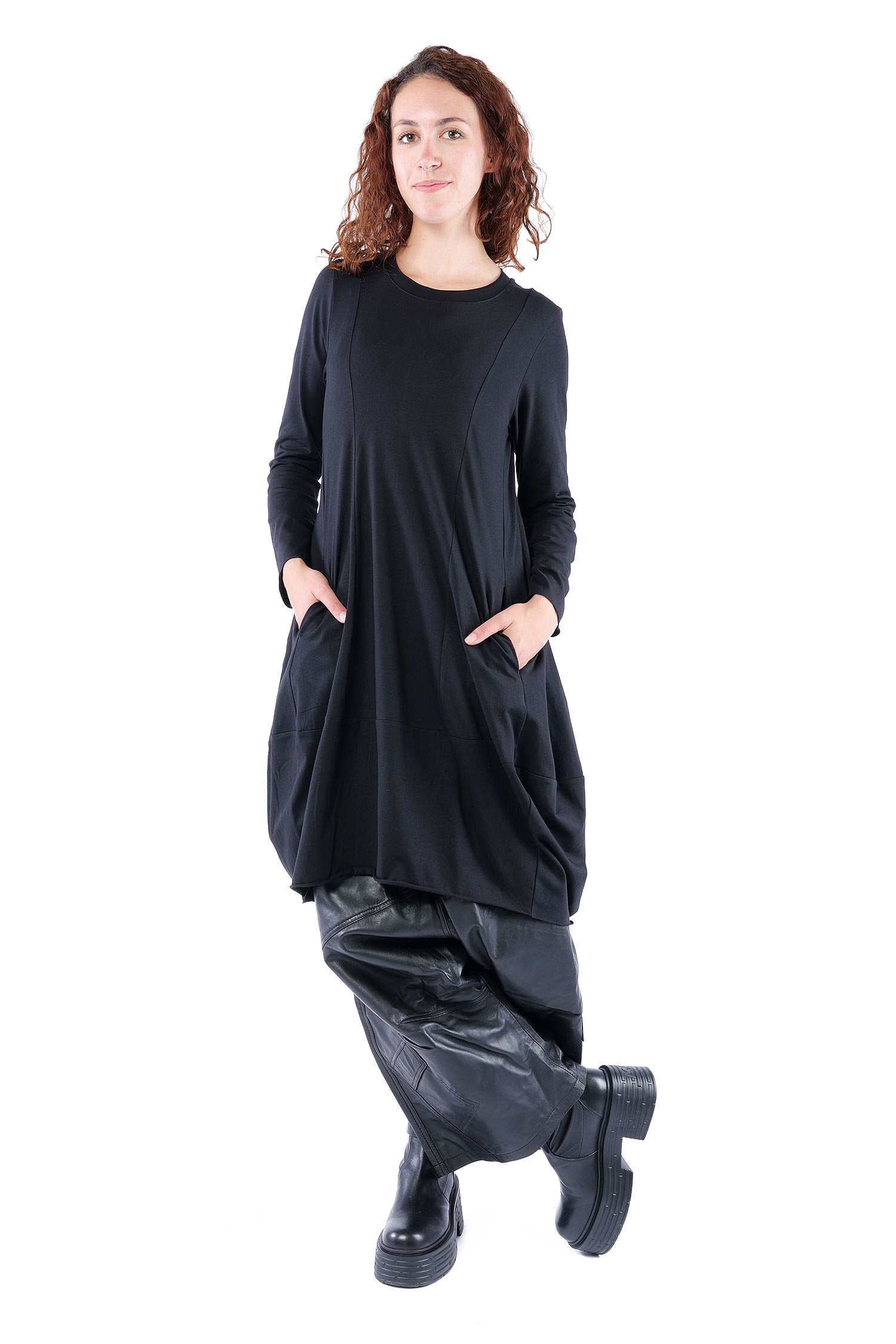 Tulpiger Pullover - Schwarz - 26.2-KHS208