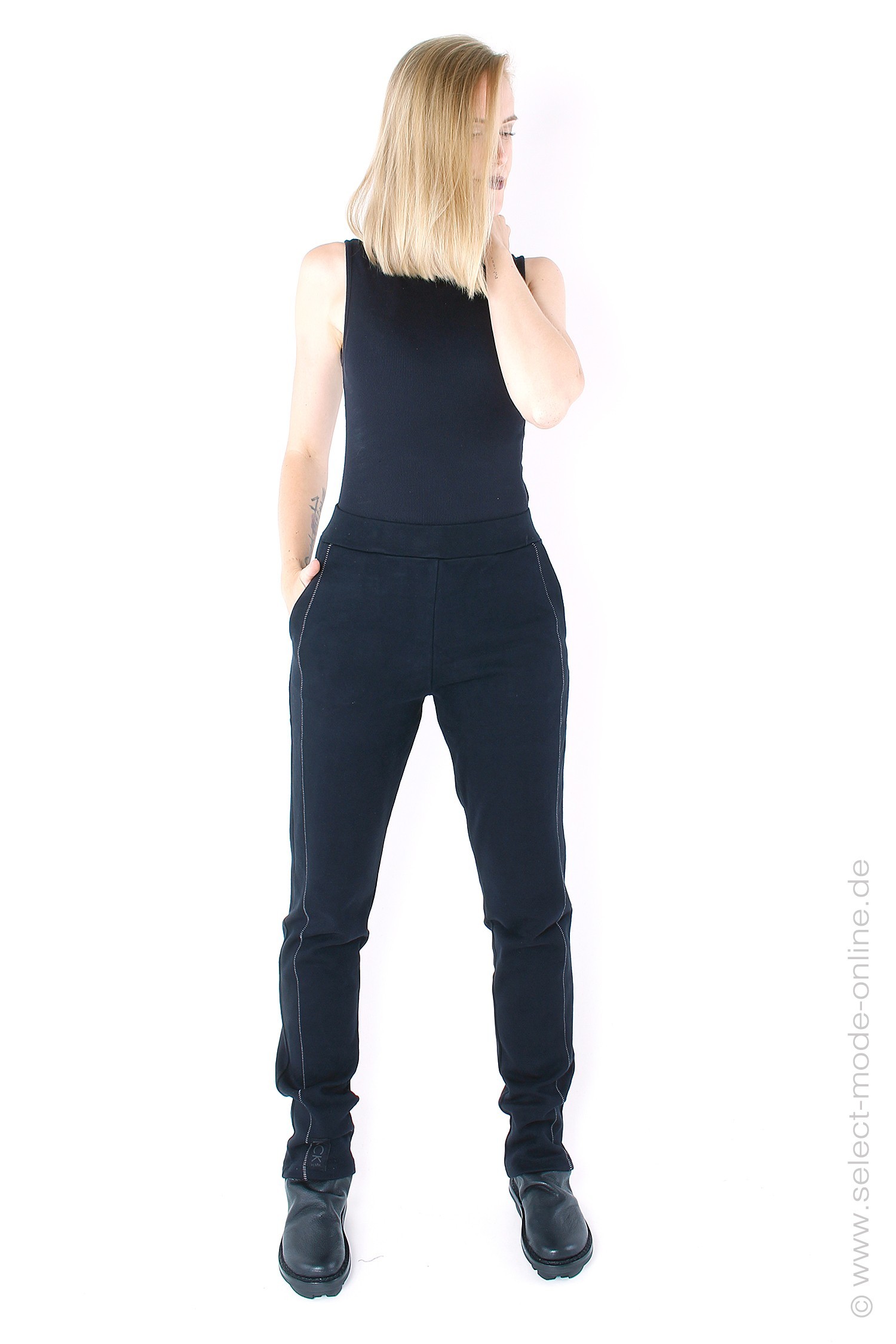 Casual sweat pants - black