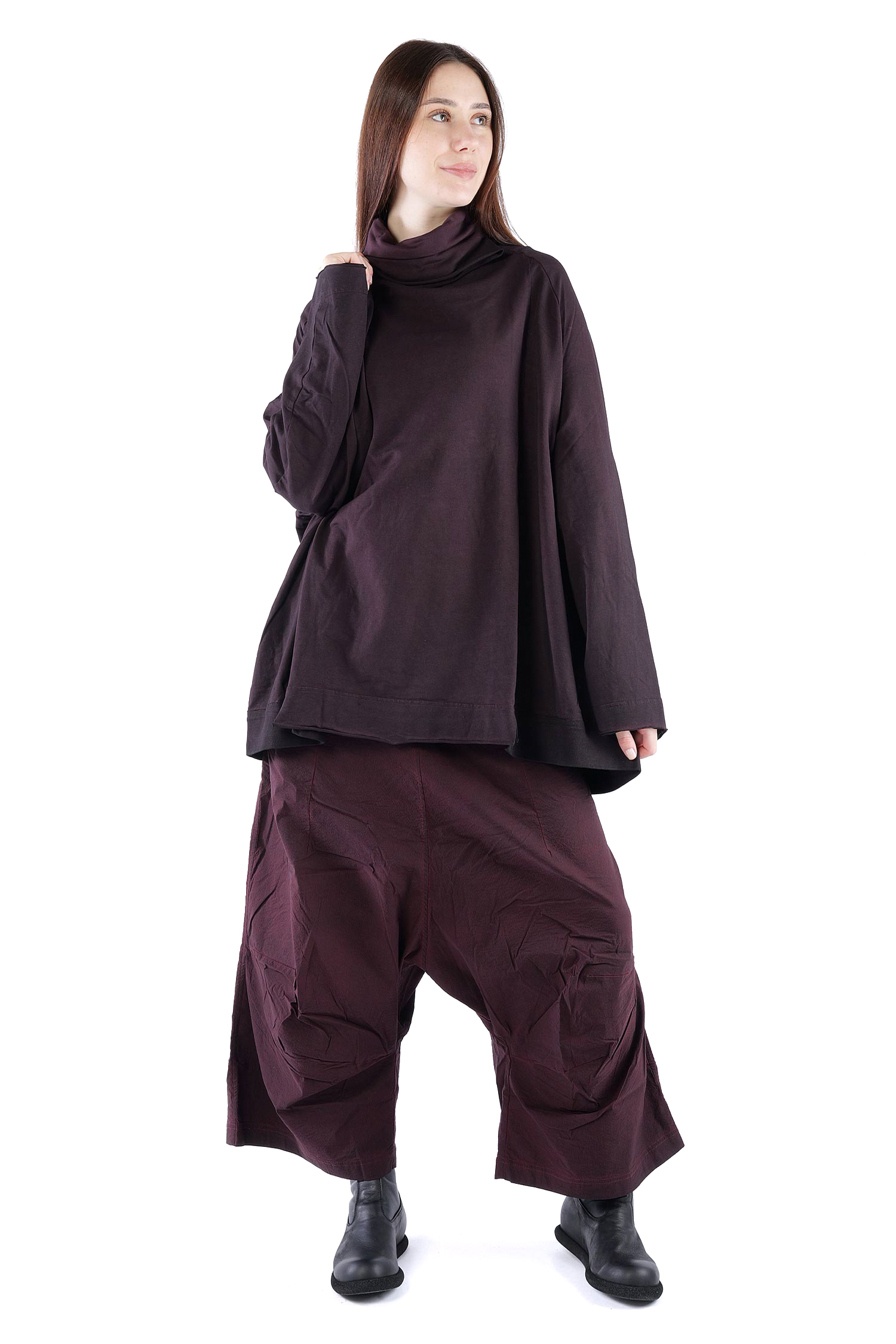Oversize Sweatpullover - Purple cloud - 2261280505
