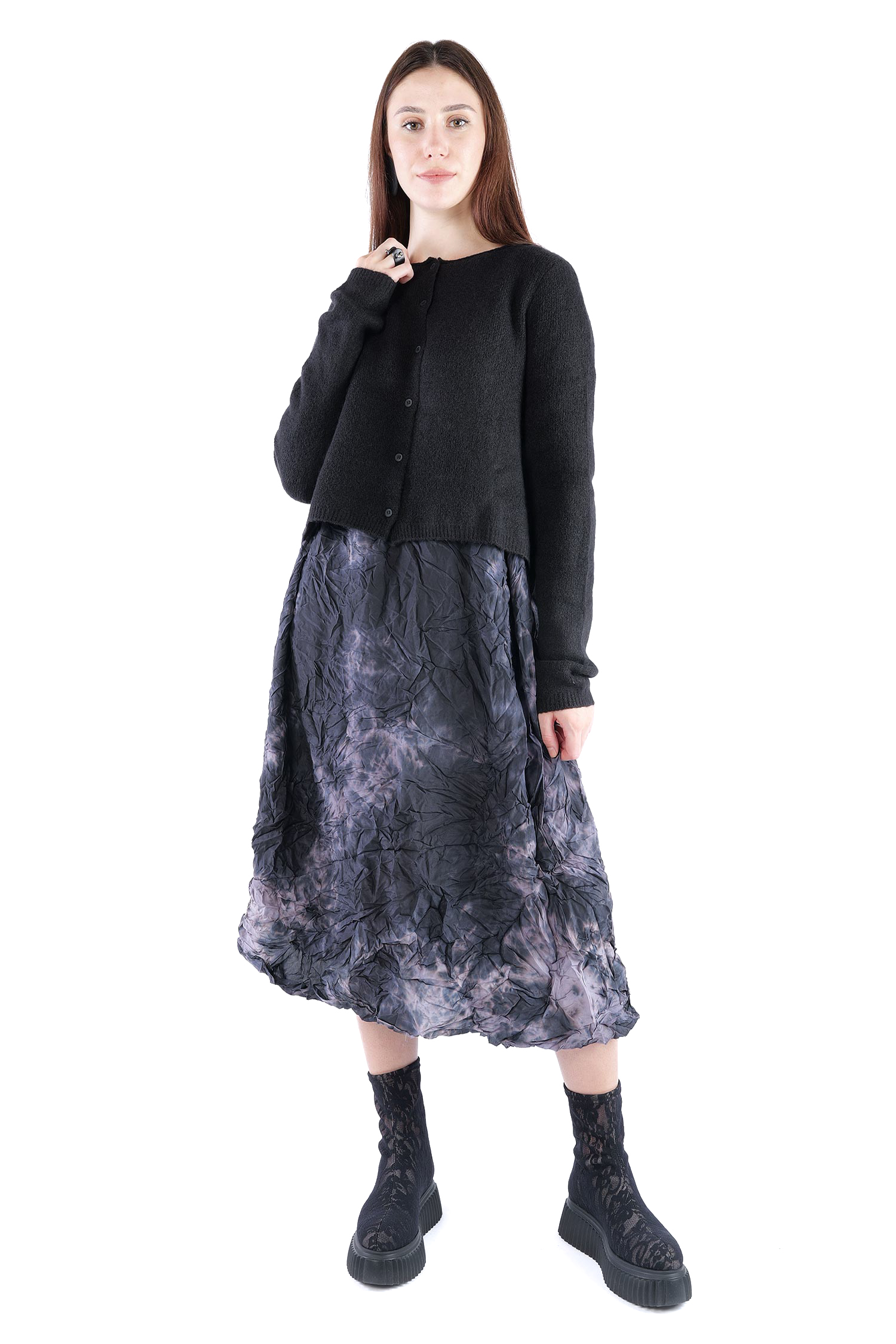 Strickjacke - Schwarz - 2263277101