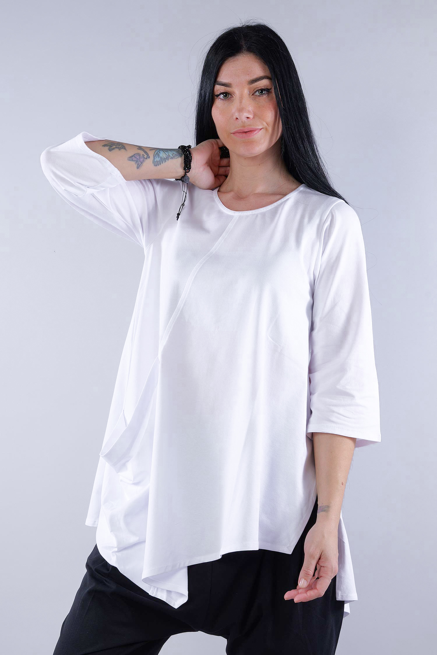 A-Linien Shirt - Weiß - 26.1-KHJ118