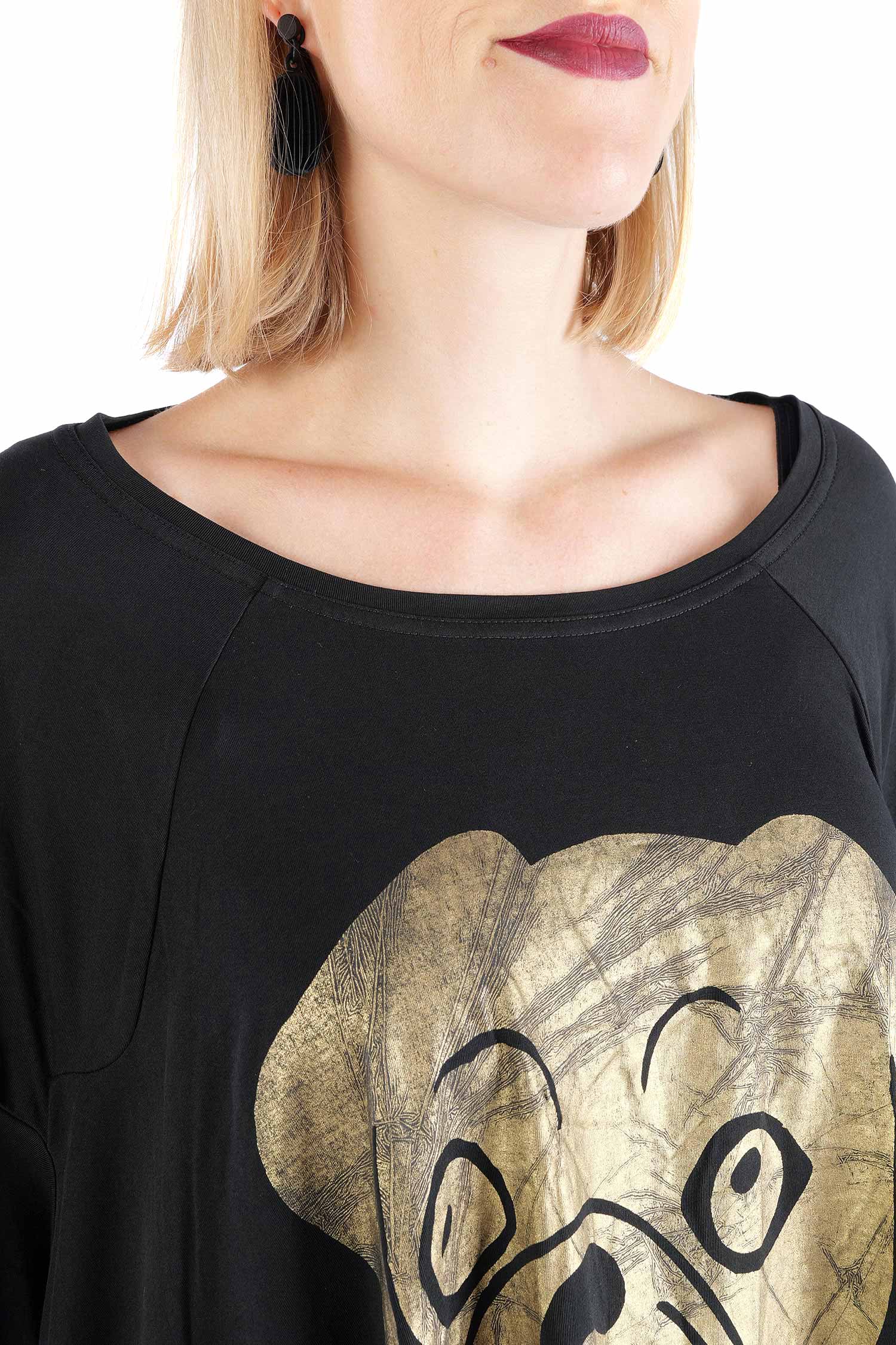 A-Linien Kleid - Black print - 2261300909