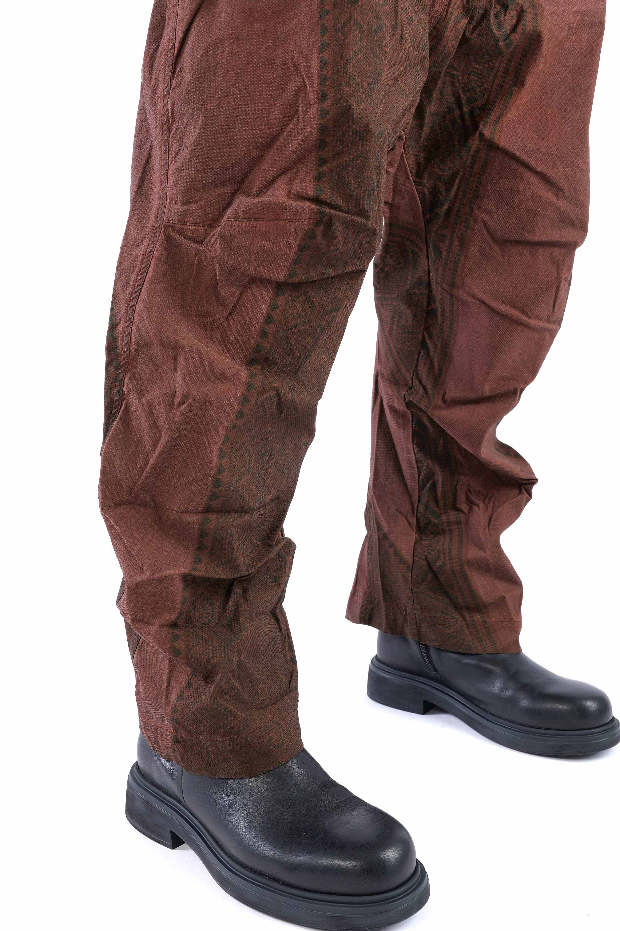 Stretchhose - Henna cloud stripe - 2262390103