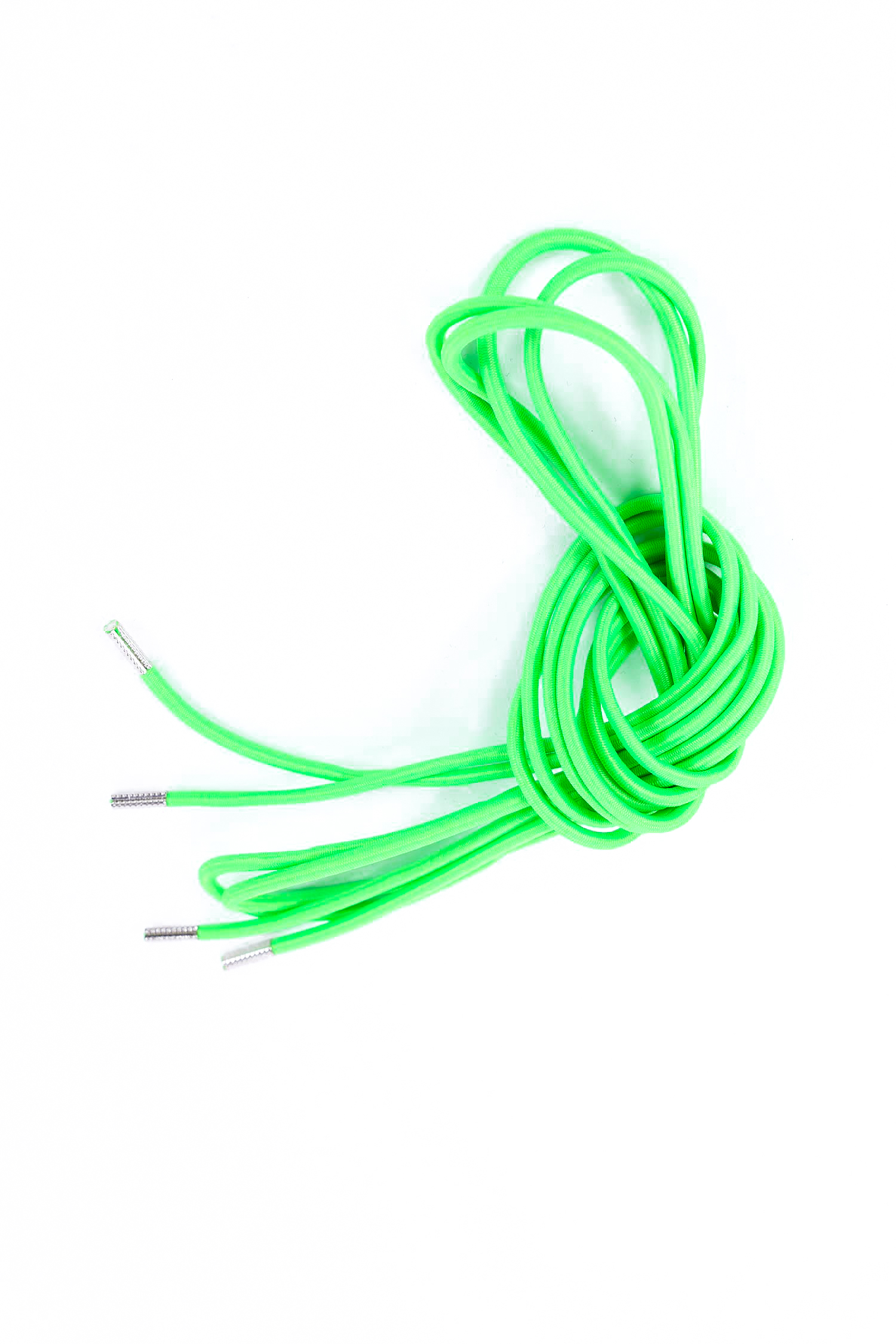 Elastische Schnürsenkel - 3mm - neongrün