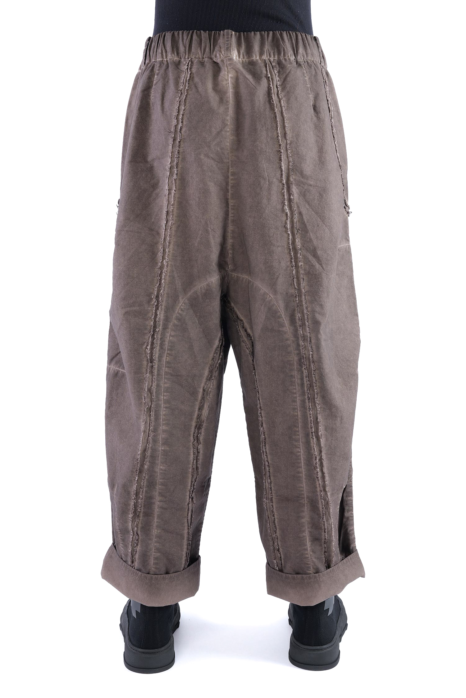 Hose mit Ziernähten - Truffle old dye - Dotto