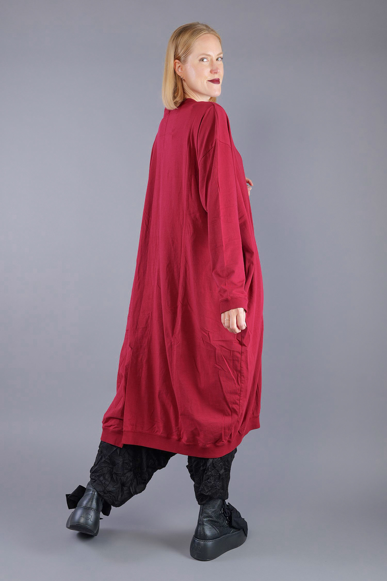 Jersey dress - Lava - 2263260907