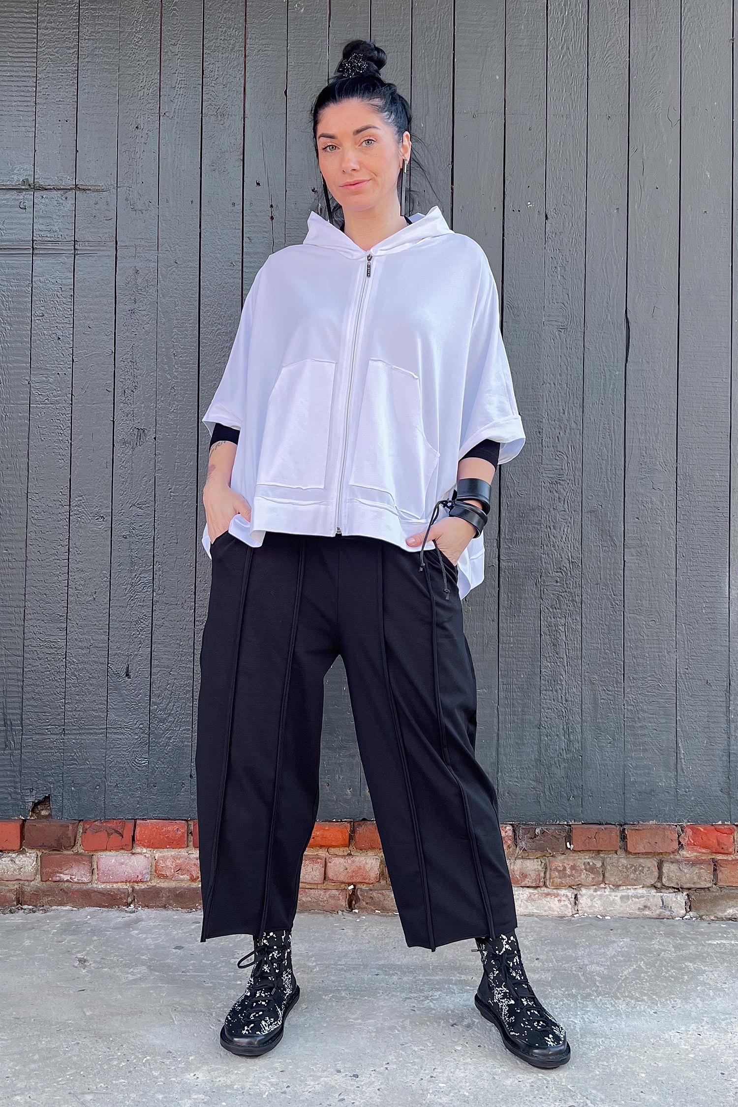 Jersey Jacke - Weiß - 26.1-KHJ105