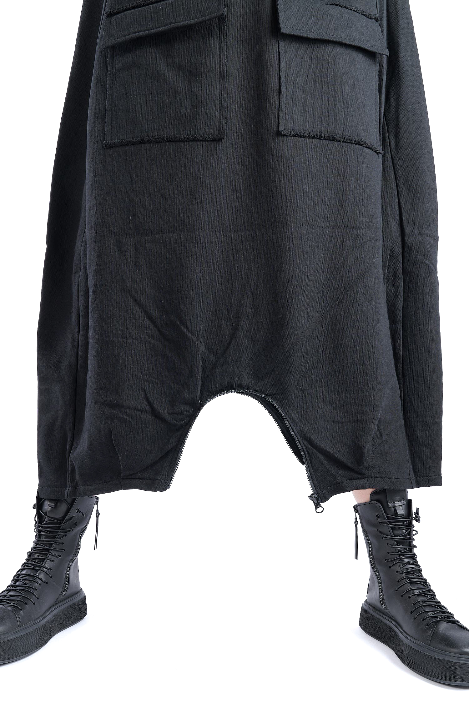 Sweatoverall - Schwarz - 10040