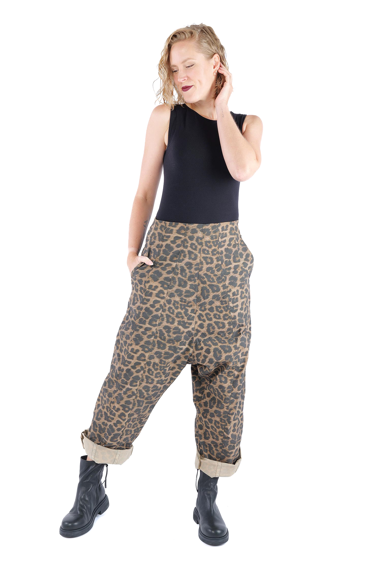 Weite Stretchhose - Leo cloud - 2261390106