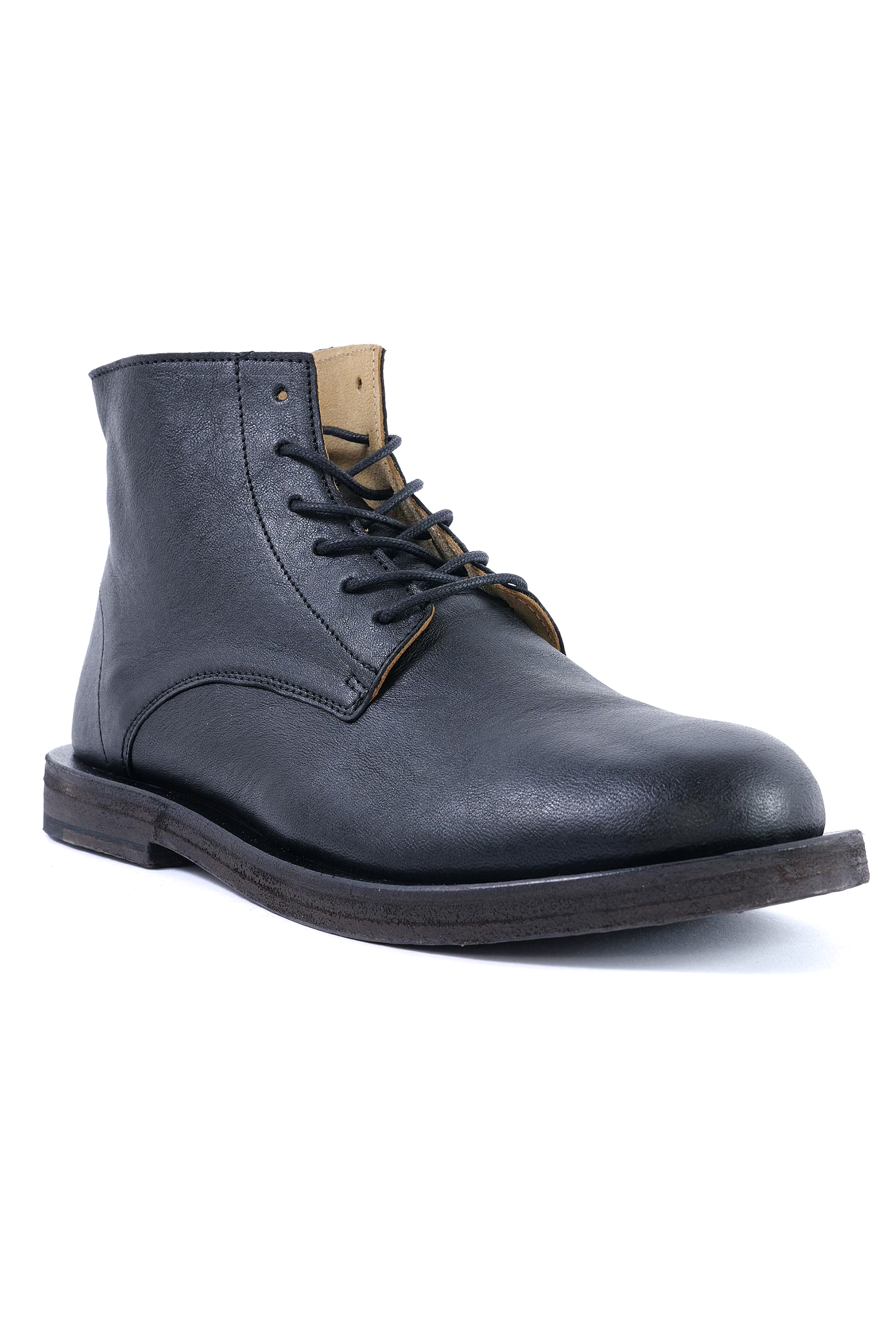 Leder Boots - Schwarz - 2261985209