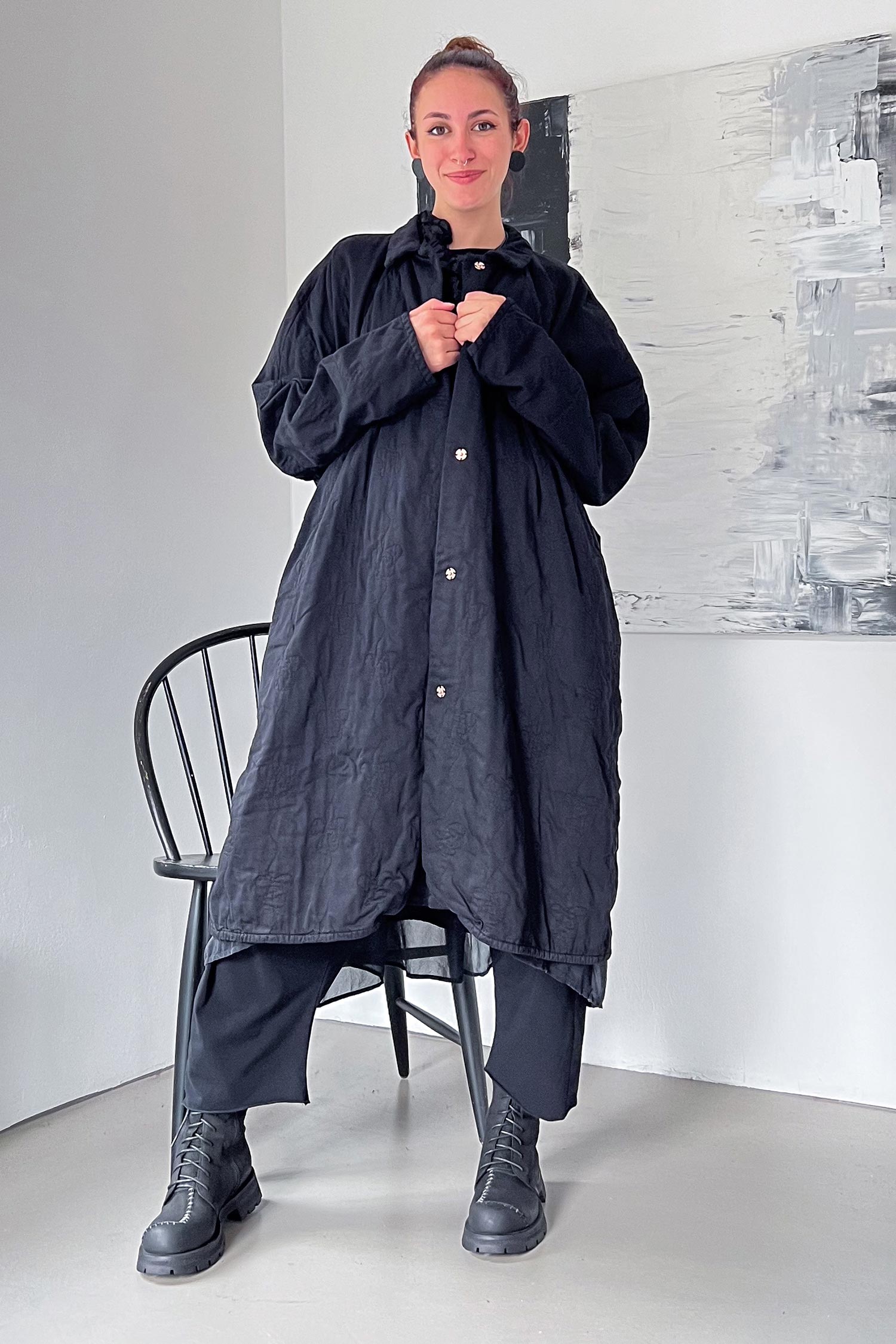 Quilted coat - Black - Privatroh