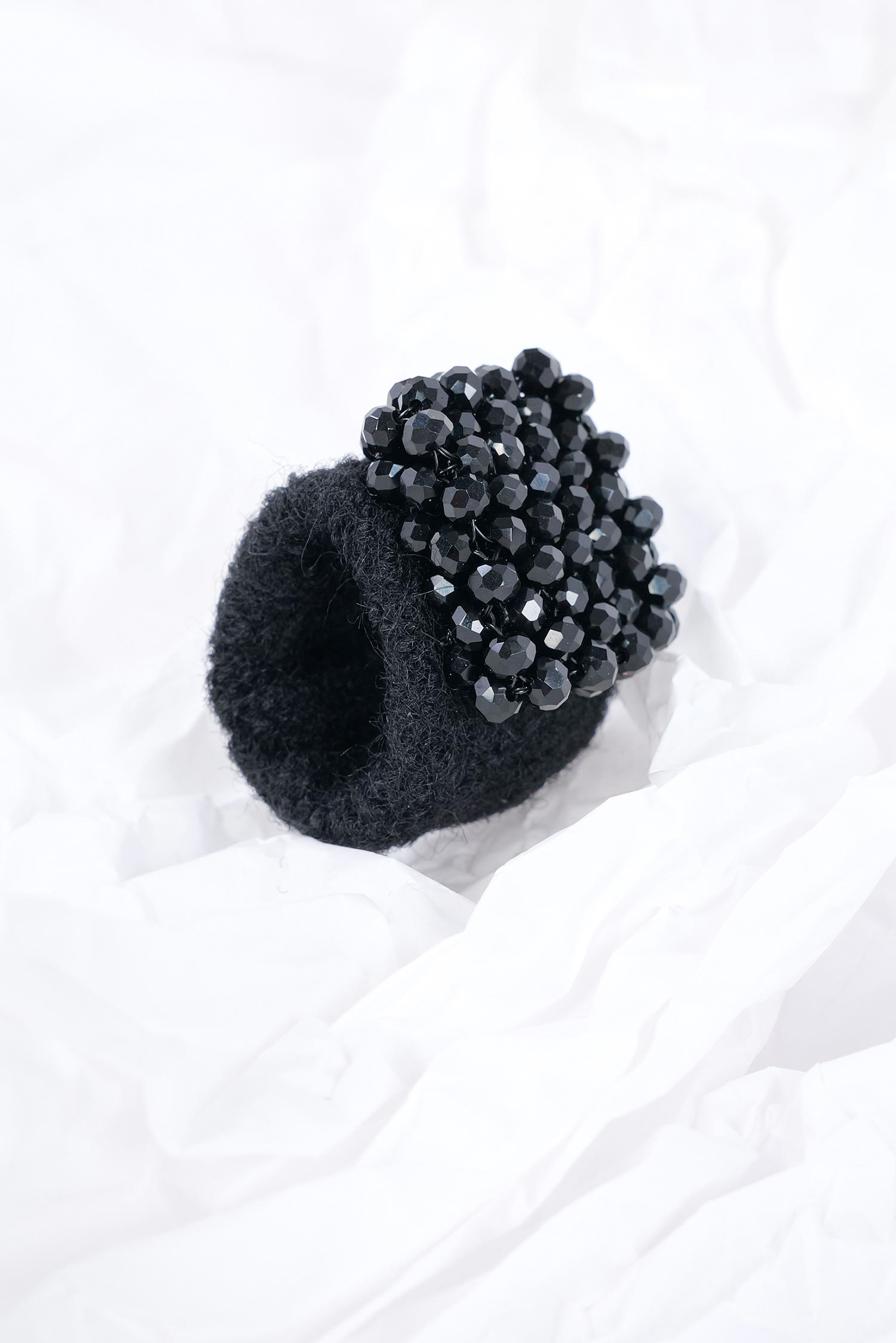 Square ring - black - 1807