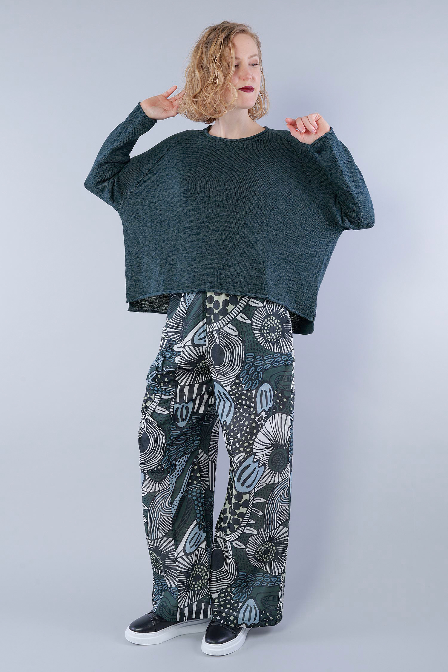 Grobstrickpullover - Tree - 1263720719