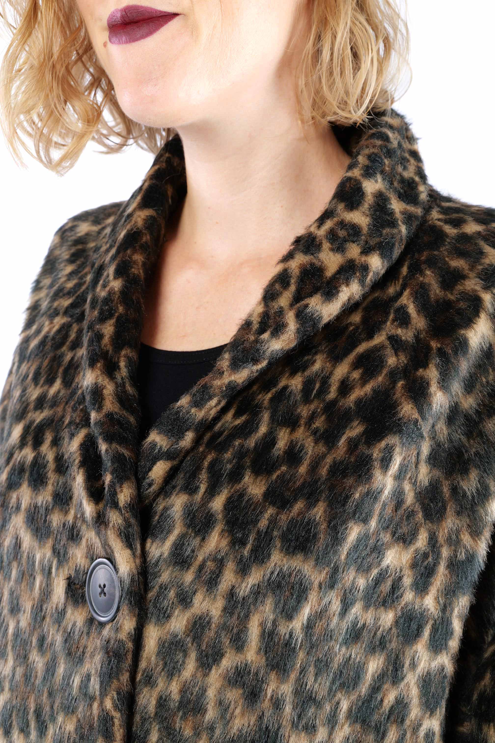 Oversize Leofell-Mantel - Leo jacquard - 2261191205