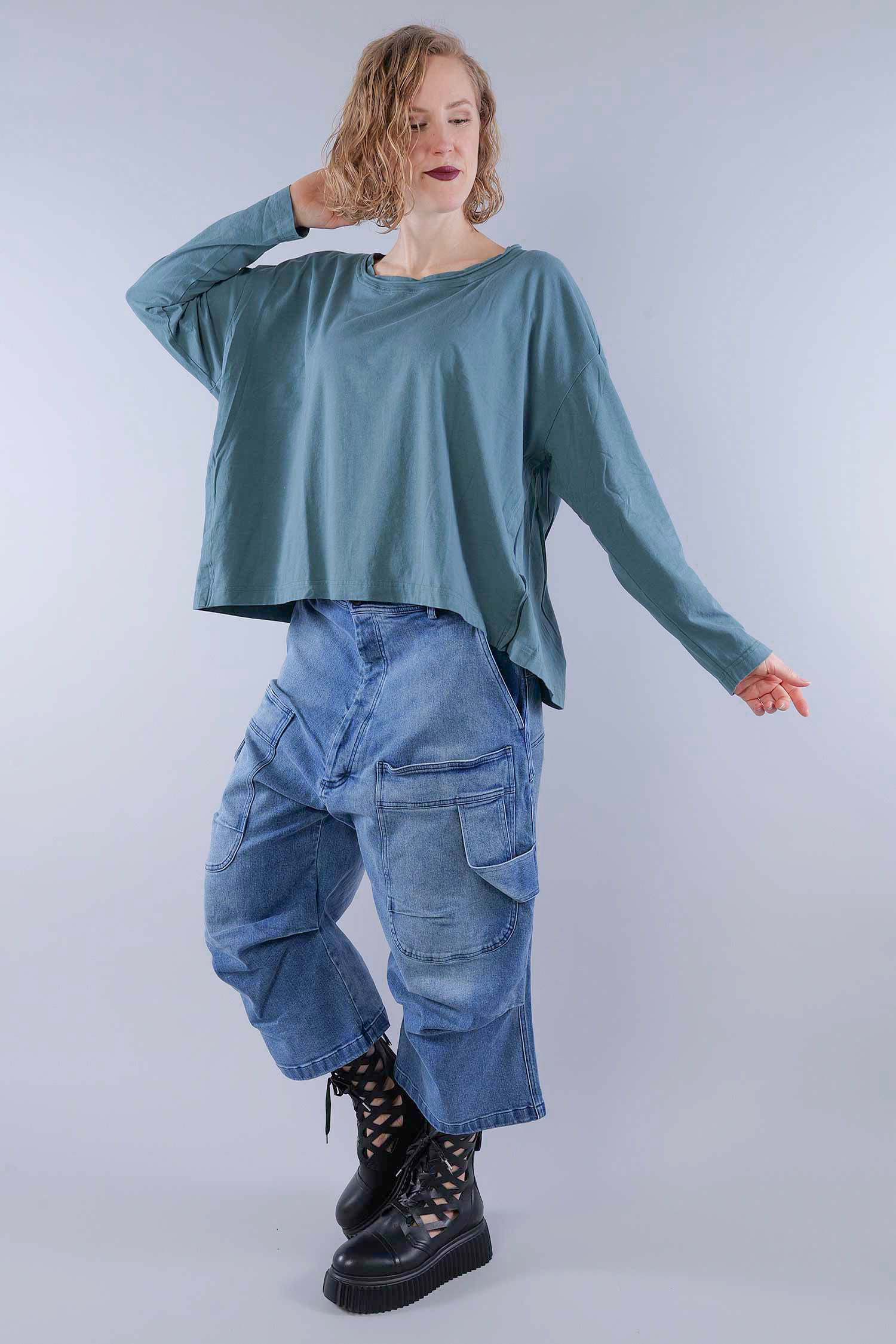 Jersey pullover - Grass - 1263260506