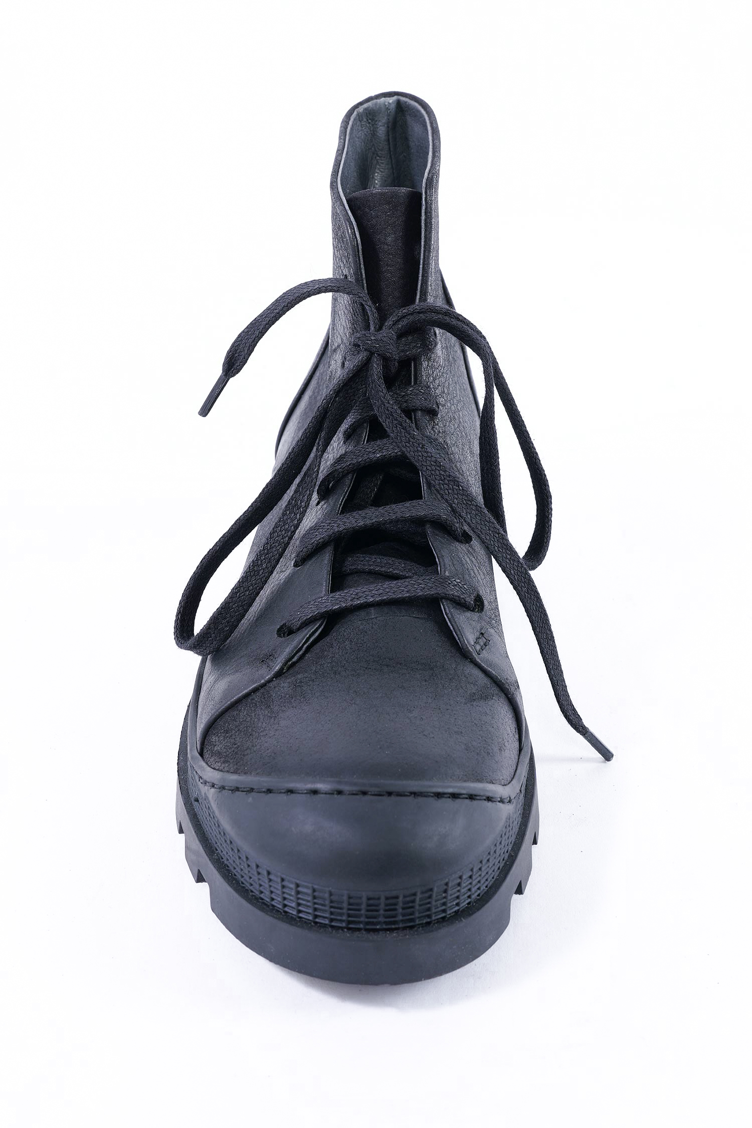 Leather sneakers - black - 4361