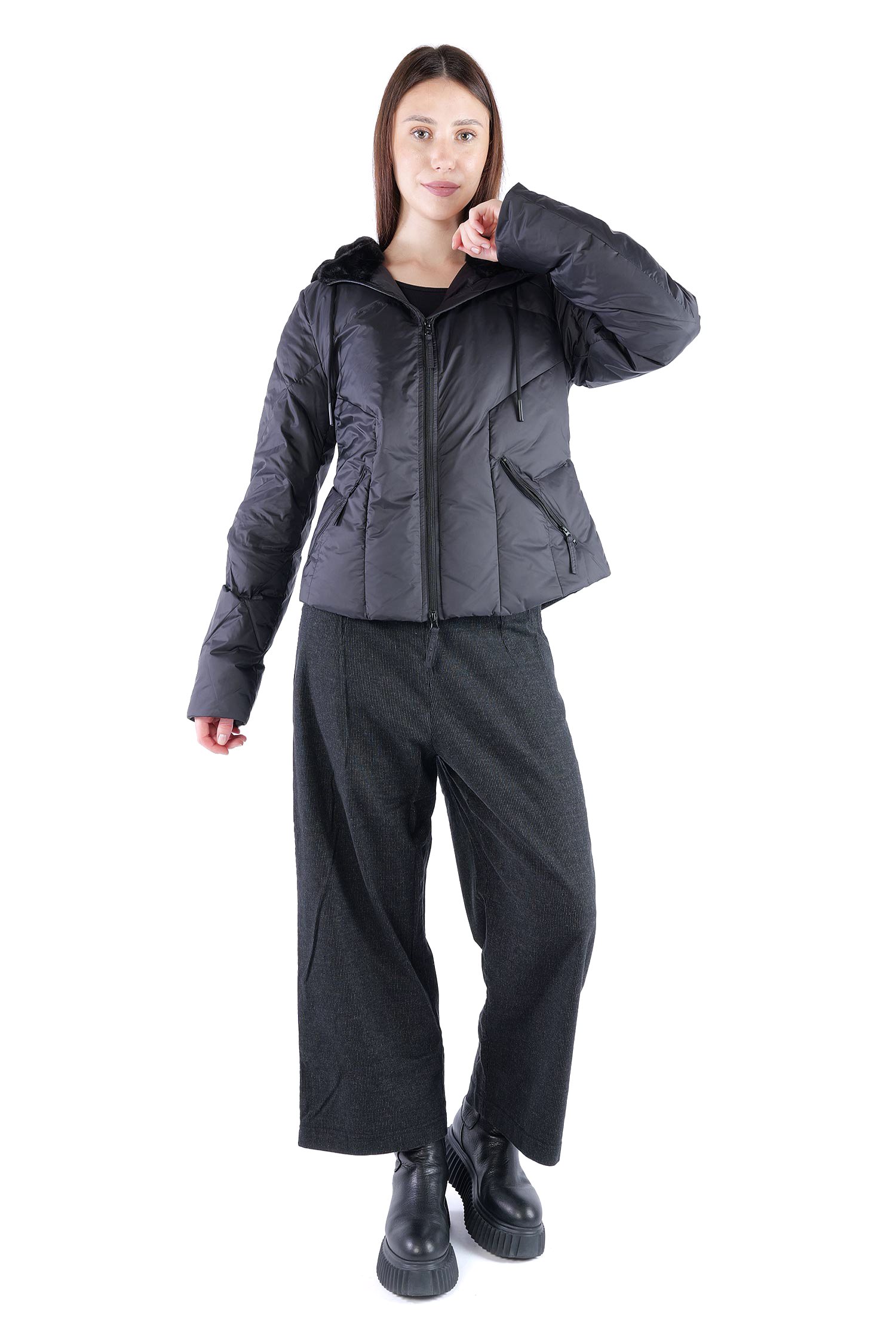 Winterjacke - Schwarz - 2263211113