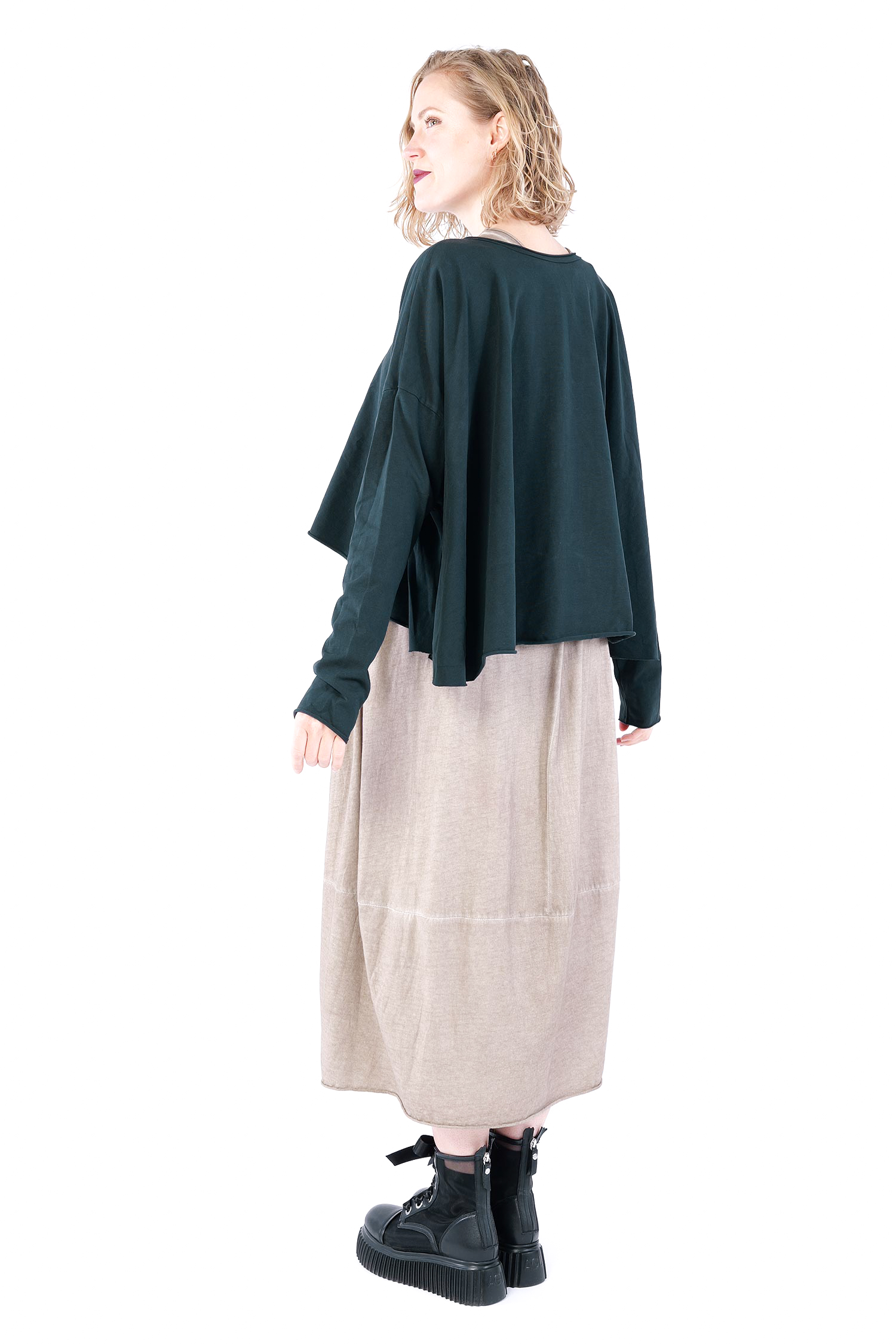 Oversize Jersey Jacke - Waldtanne - Soulviel
