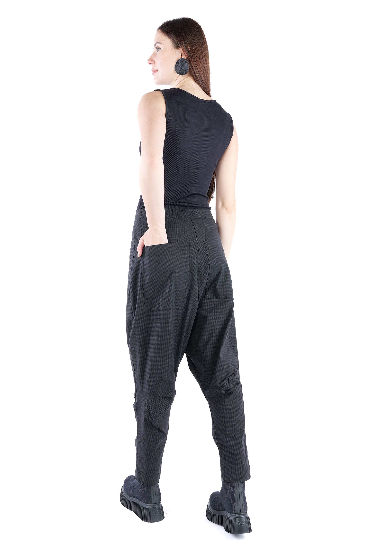 Stretchhose - Black print - 2263440101