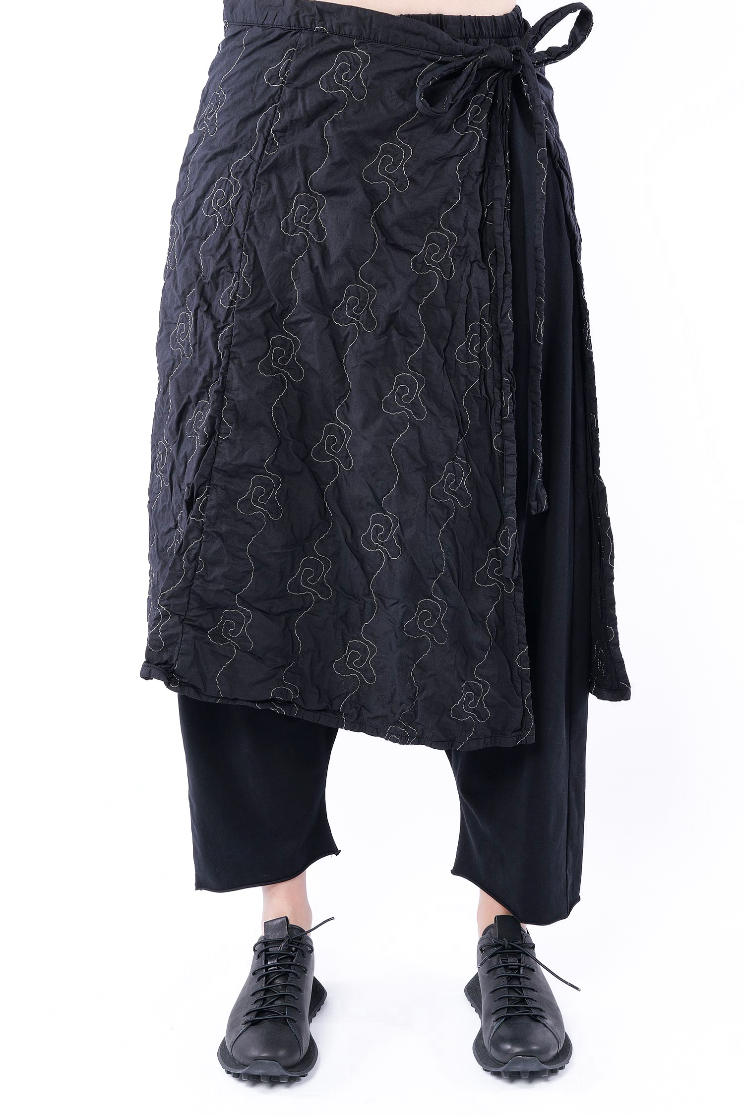 Überrock / Kascheur - Schwarz - Faltenutz