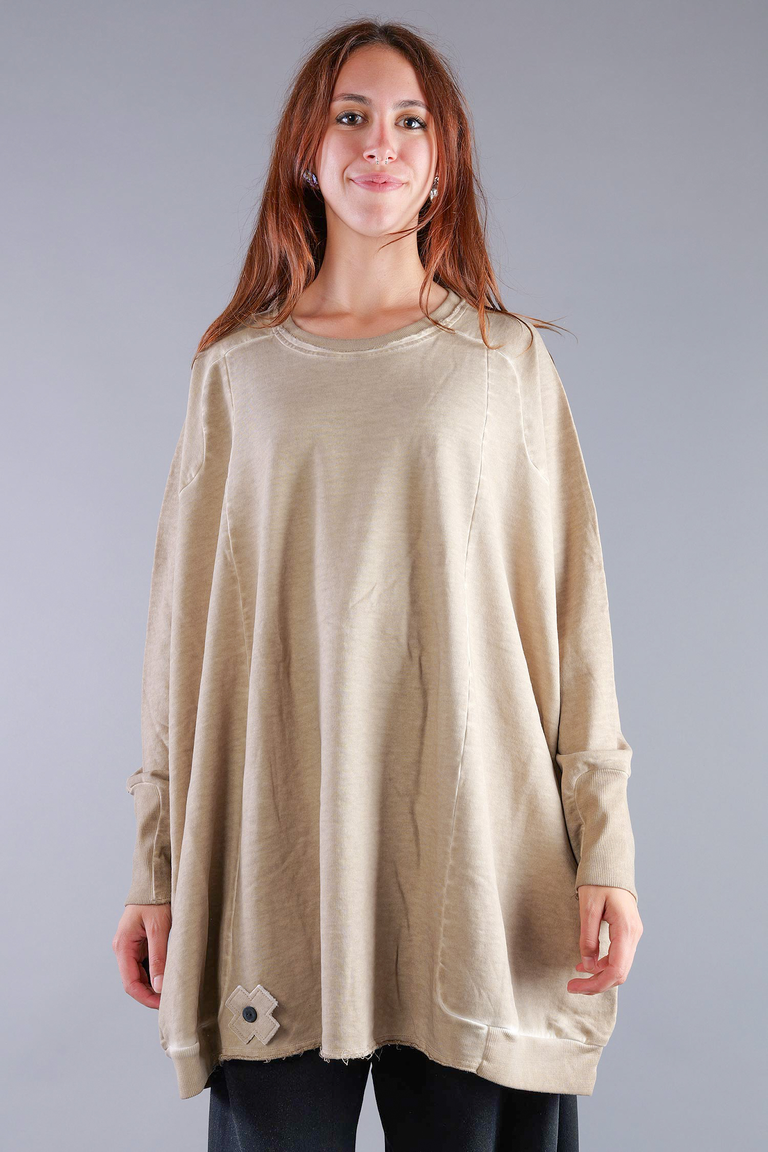 Oversize Sweatpullover - Desert - 2139