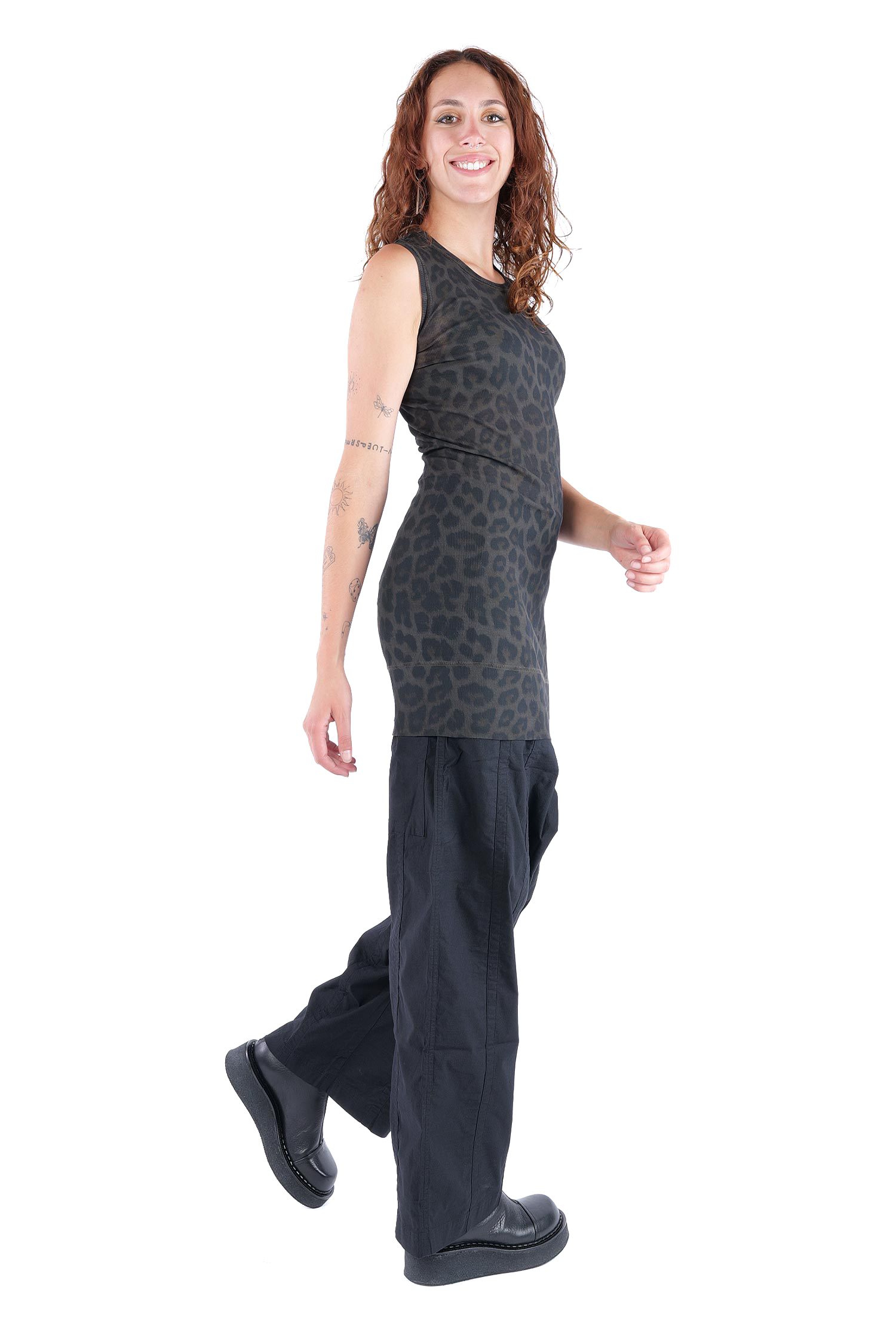 Rippjersey Top - Leo black cloud - 2261140806