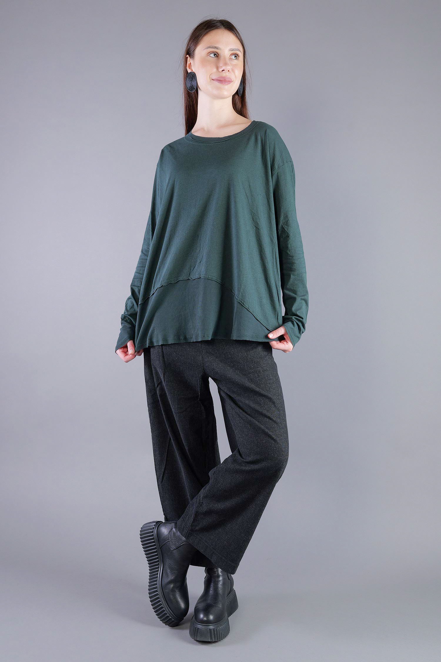 Oversize Shirt - Forest - 2263330502