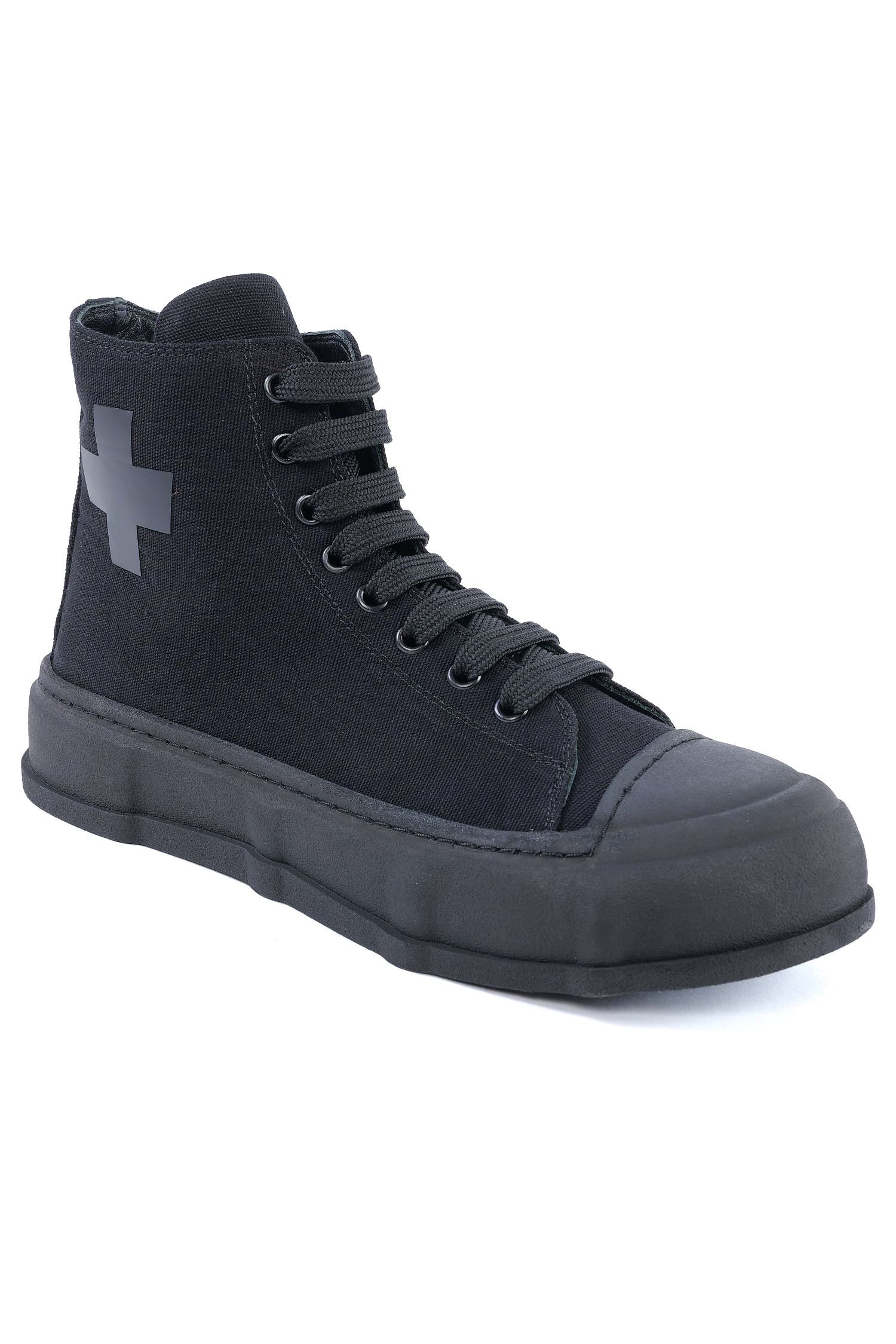 Sneaker mit Pluspatch - Schwarz - 1204