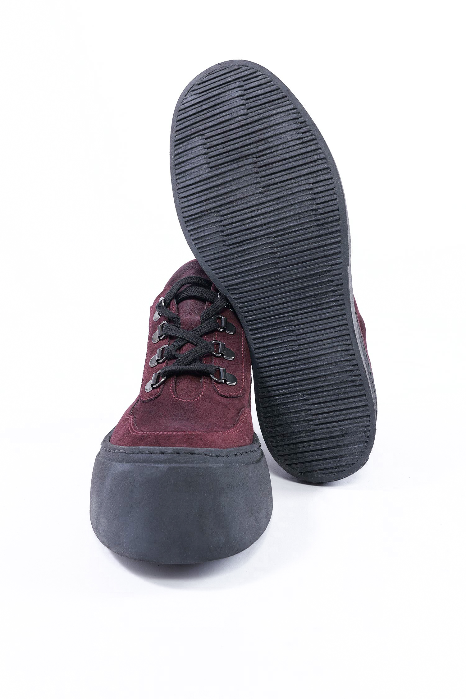 Suede sneakers - black - 6434